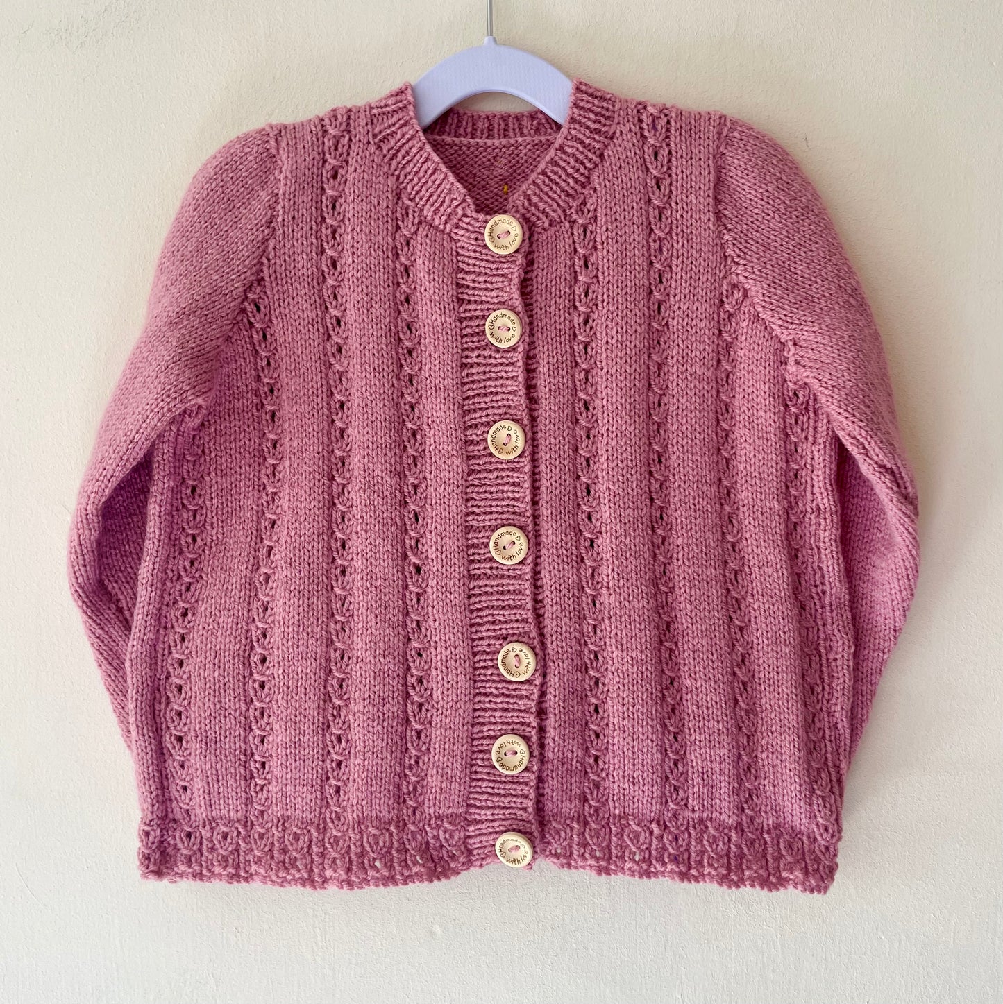 "STAR Baker” Handmade Cardigan Size Approx 4-6 Years