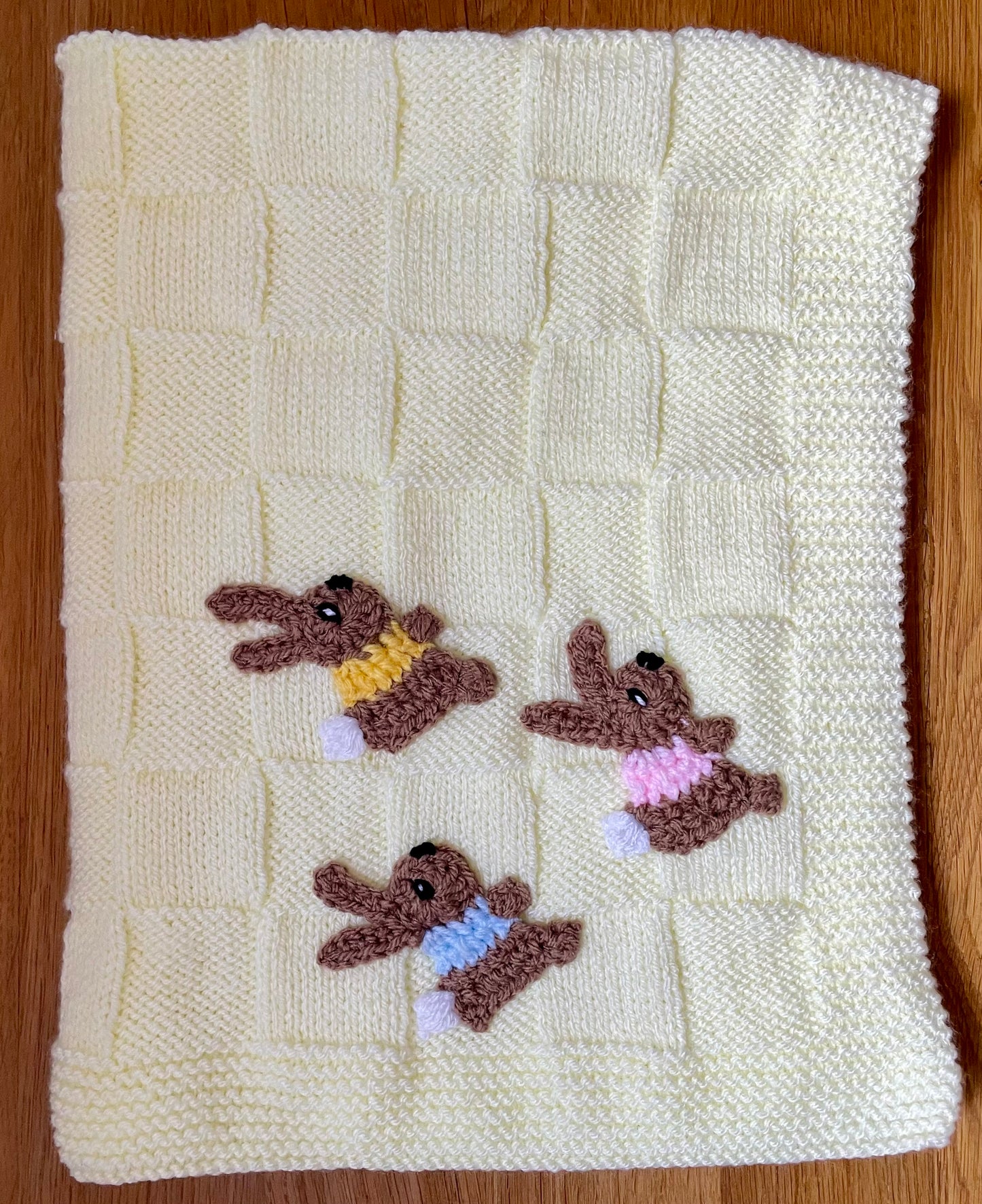 Handmade Bunnies Blanket