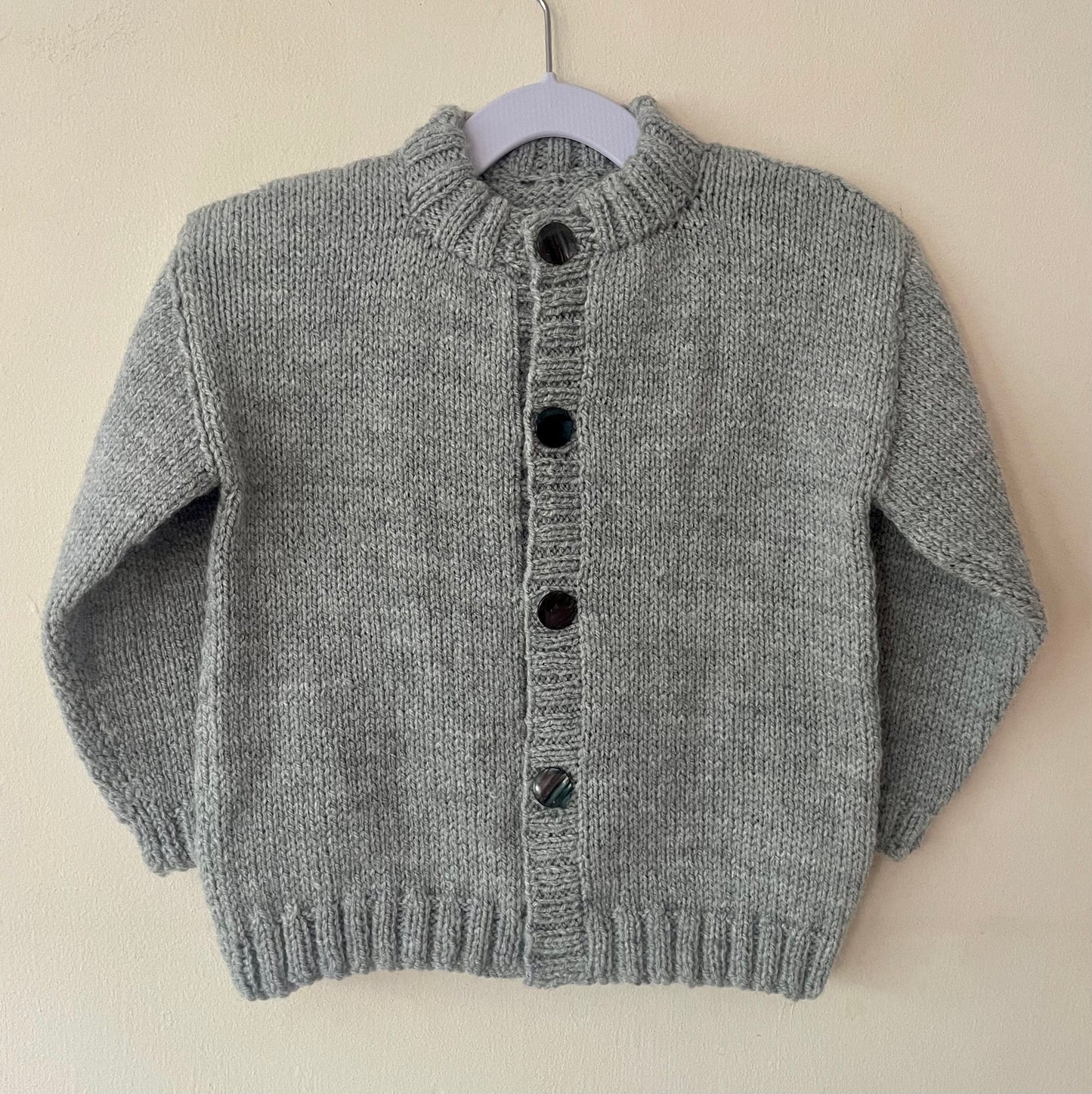 "Pump-king” Handmade Cardigan Size Approx 3-4 Years