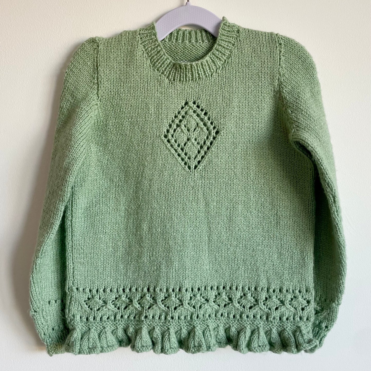 "Winter Wonderland" Handmade Jumper Size Approx 4-5 Years