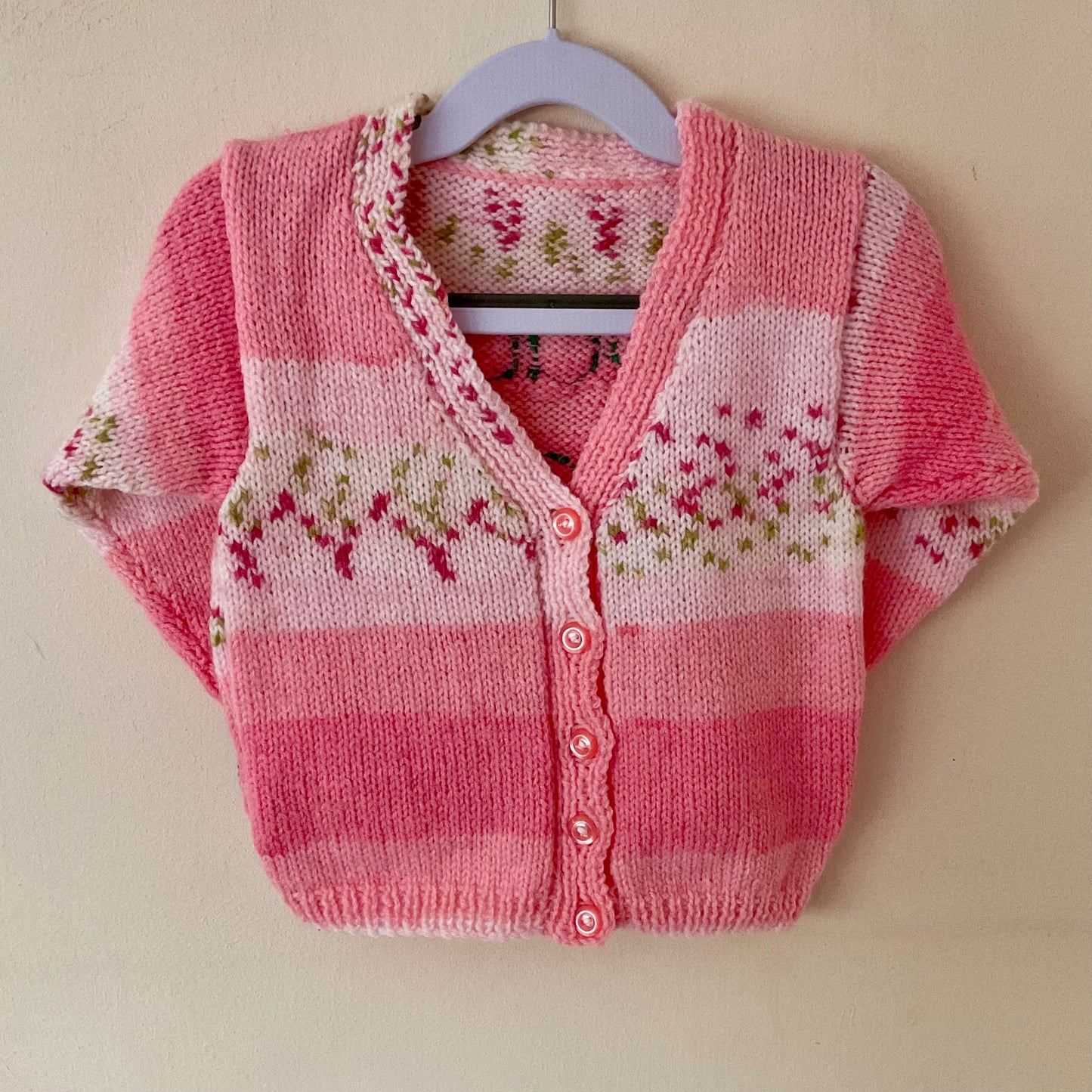 “Baa Baa” Handmade Cardigan Size Approx 1-3 Years