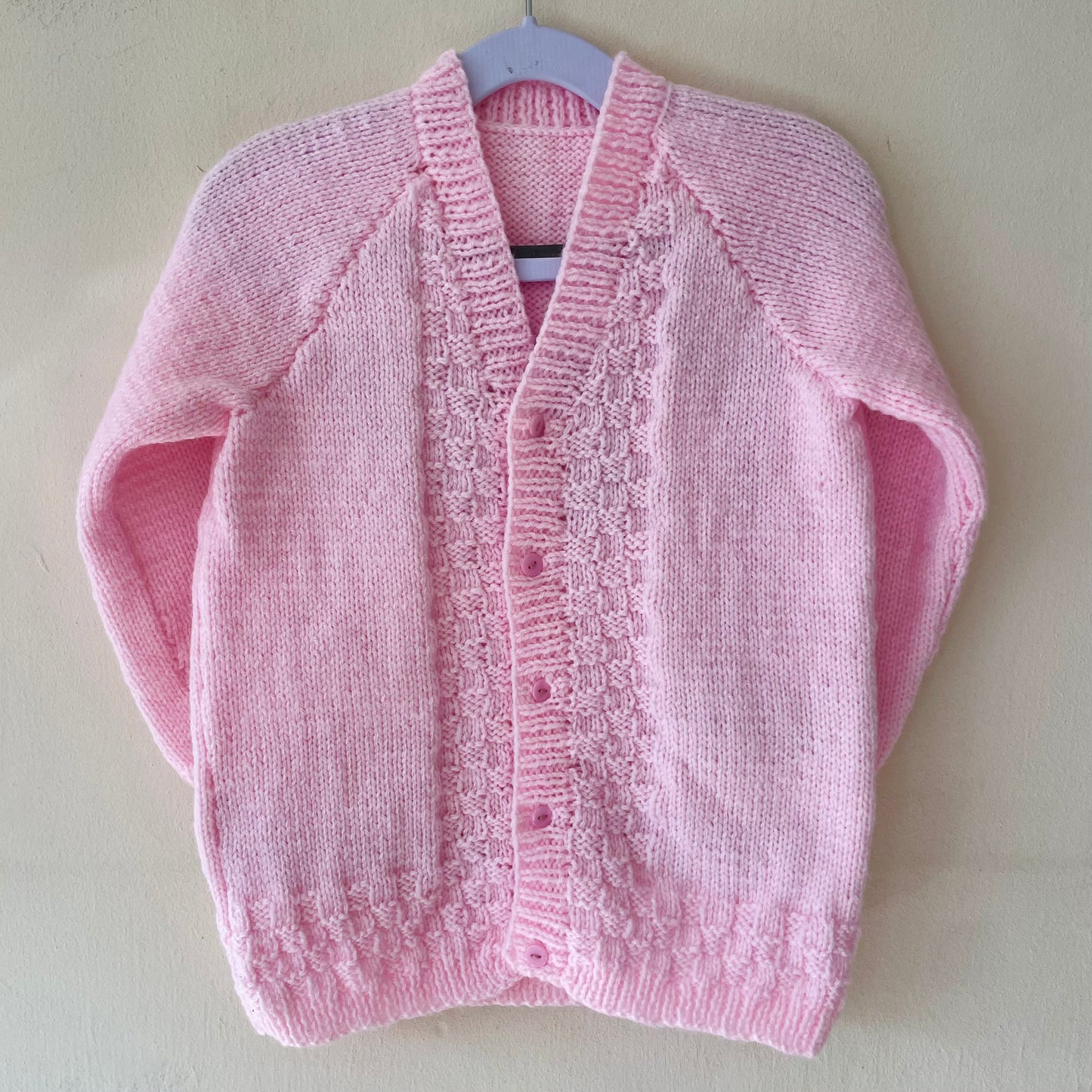 "What's Up Duck?" Handmade Cardigan Size Approx 3-5 Years