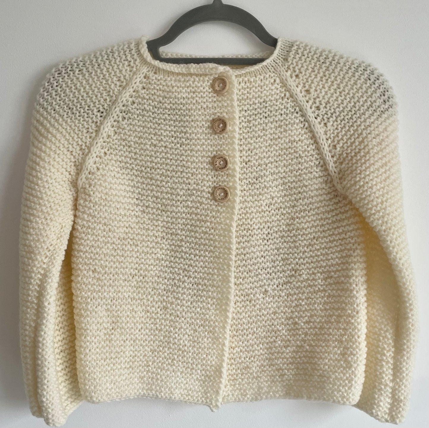 "APRES SKI" Handmade Cardigan Size Approx 4-5 Years