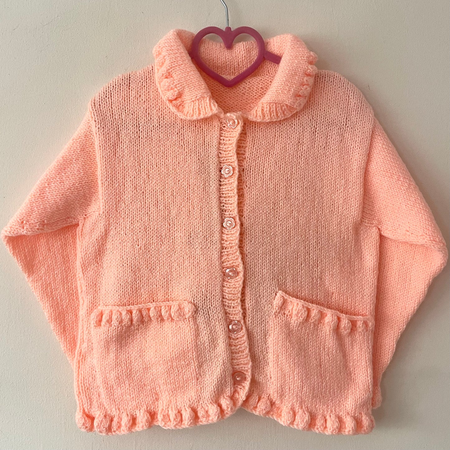 "Let's Bake Magic" Handmade Cardigan Size Approx 4-5 Years