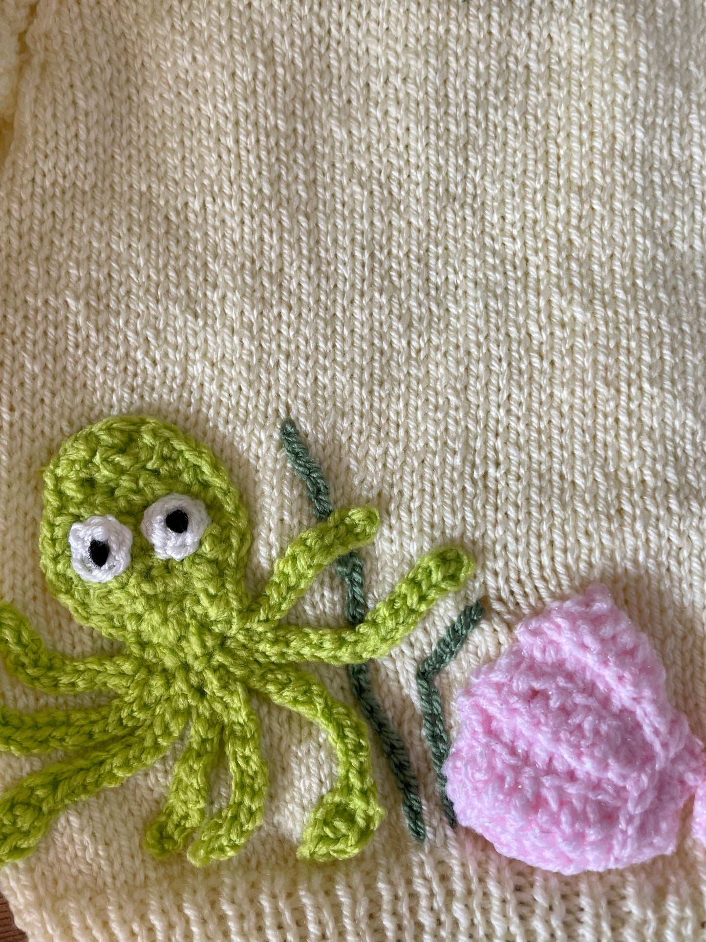 "Vitamin Sea" Handmade Cardigan Size Approx 2-3 Years