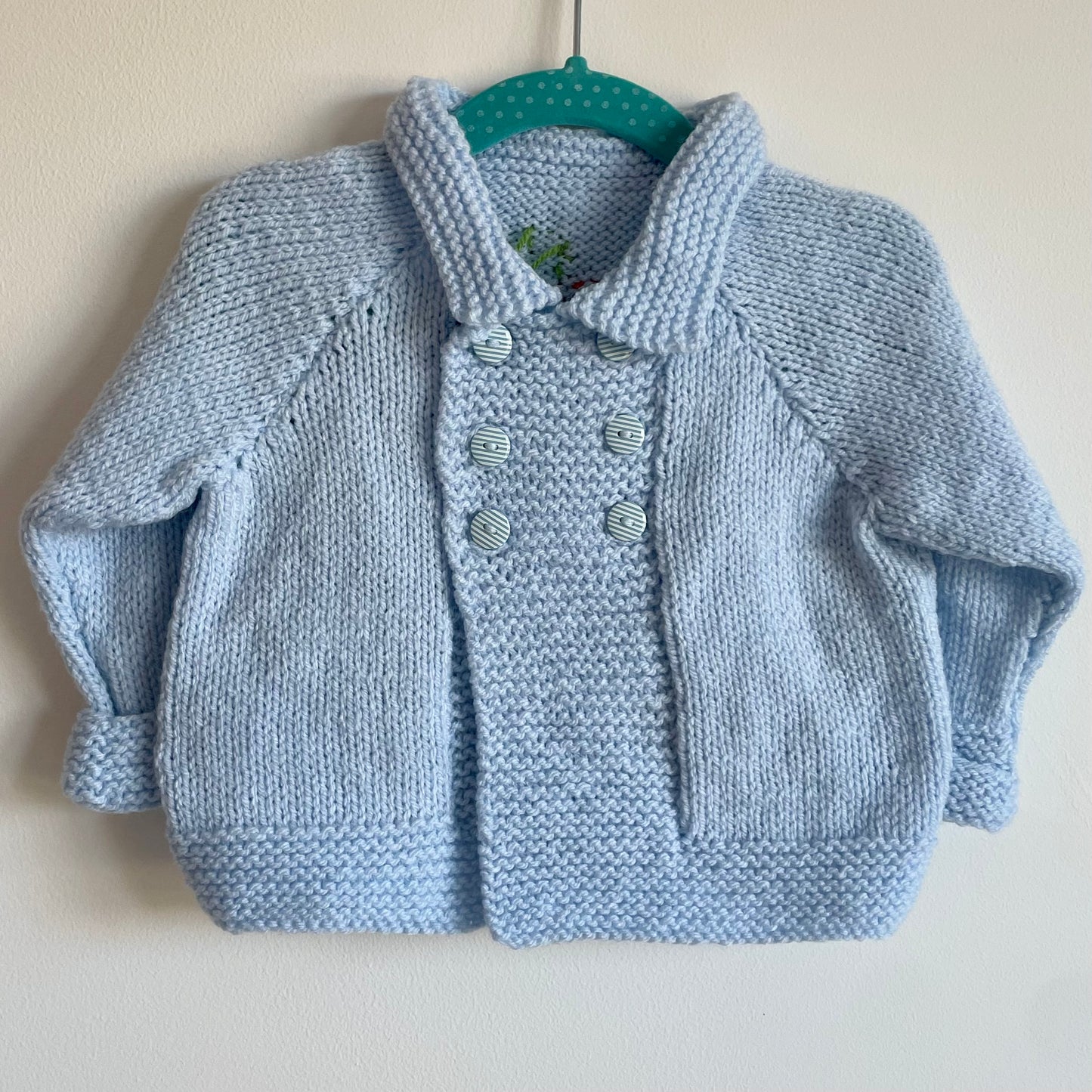 "Sweet One" Handmade Cardigan Size Approx 9-18 Months