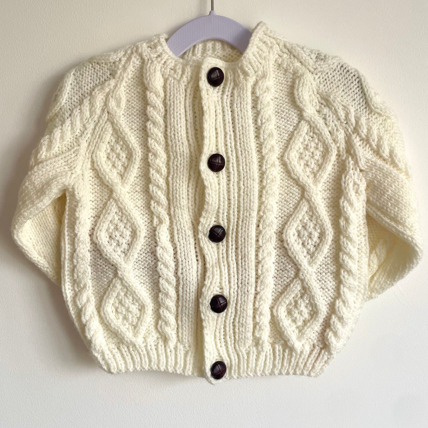 "Lil Pud" Handmade Cardigan Size Approx 1-2 Years