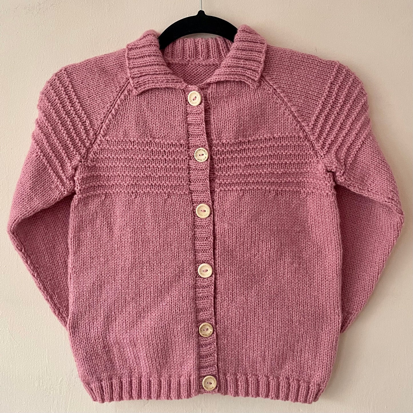 "SHAKE IT OFF" Handmade Cardigan Size Approx 5-7 Years