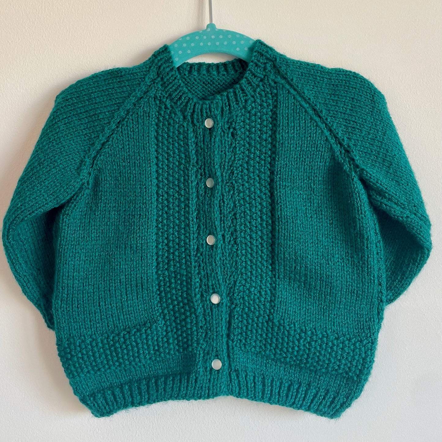 "Baa Baa” Handmade Cardigan Size Approx 1-2 Years