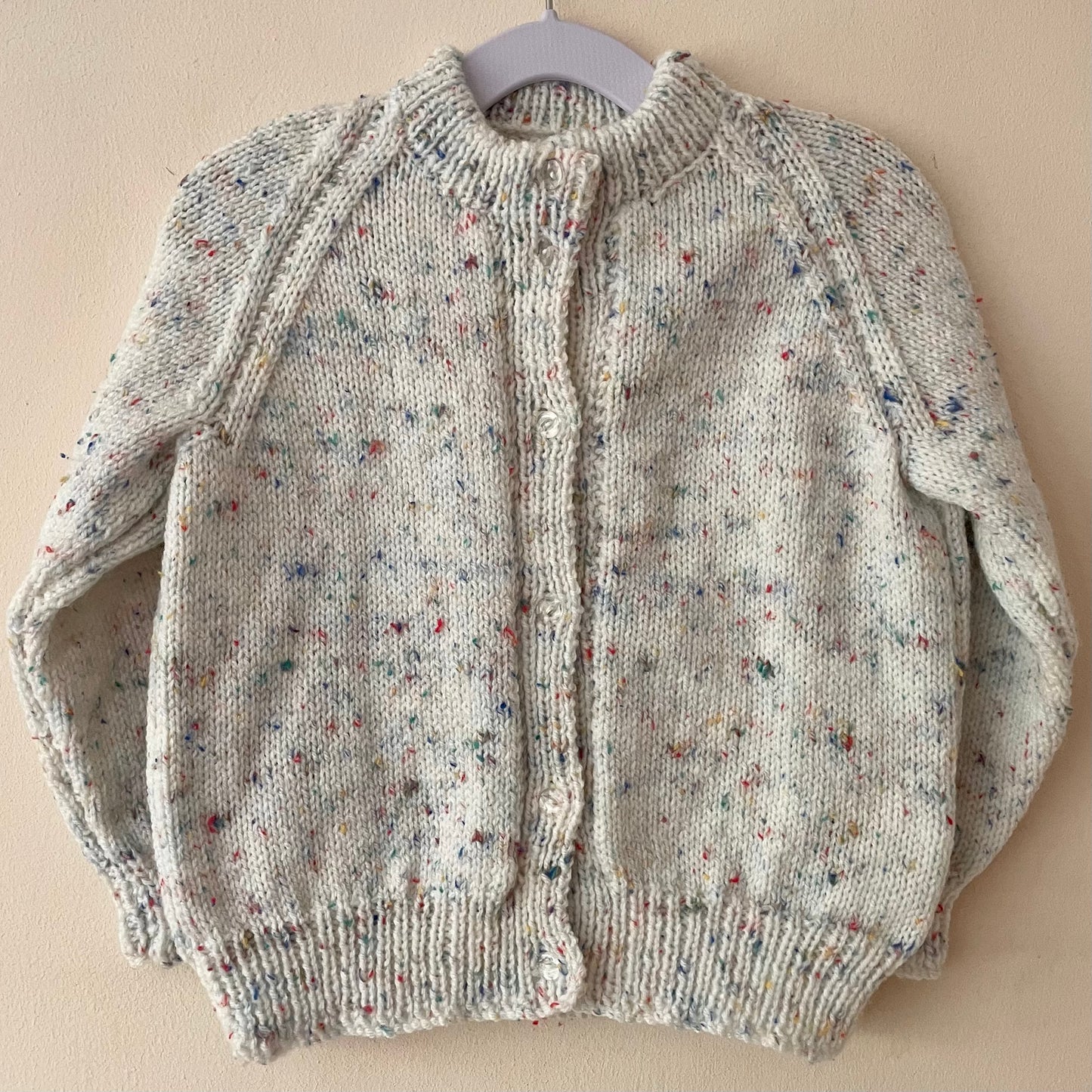 "Wildflower" Handmade Cardigan Size Approx 3-4 Years