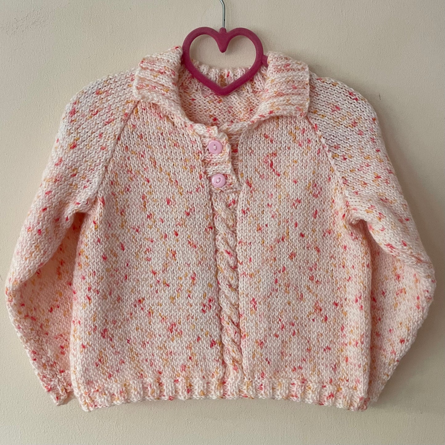 "Life Is Sweet" Handmade Jumper Size Approx 2-3 Years