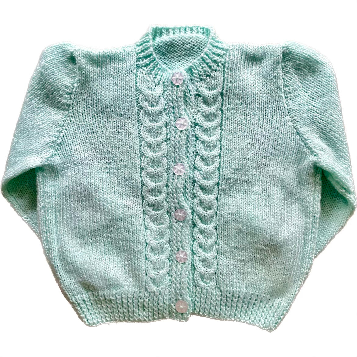 "We All Can Dance" Handmade Cardigan Size Approx 4-5 Years