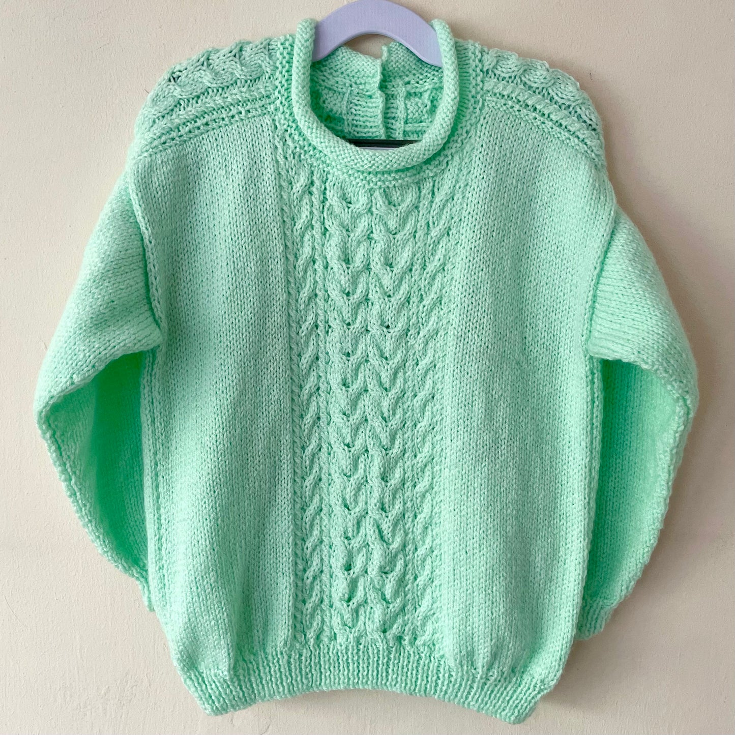 "Squeeze The Day" Handmade Jumper Size Approx 5-7 Years