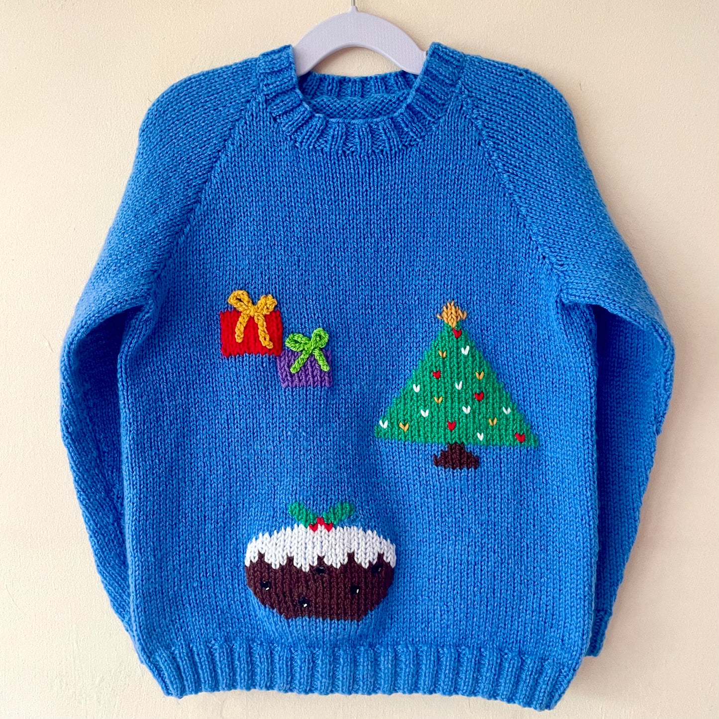 "The Magic Of Christmas" Handmade Jumper Size Approx 4-6 Years