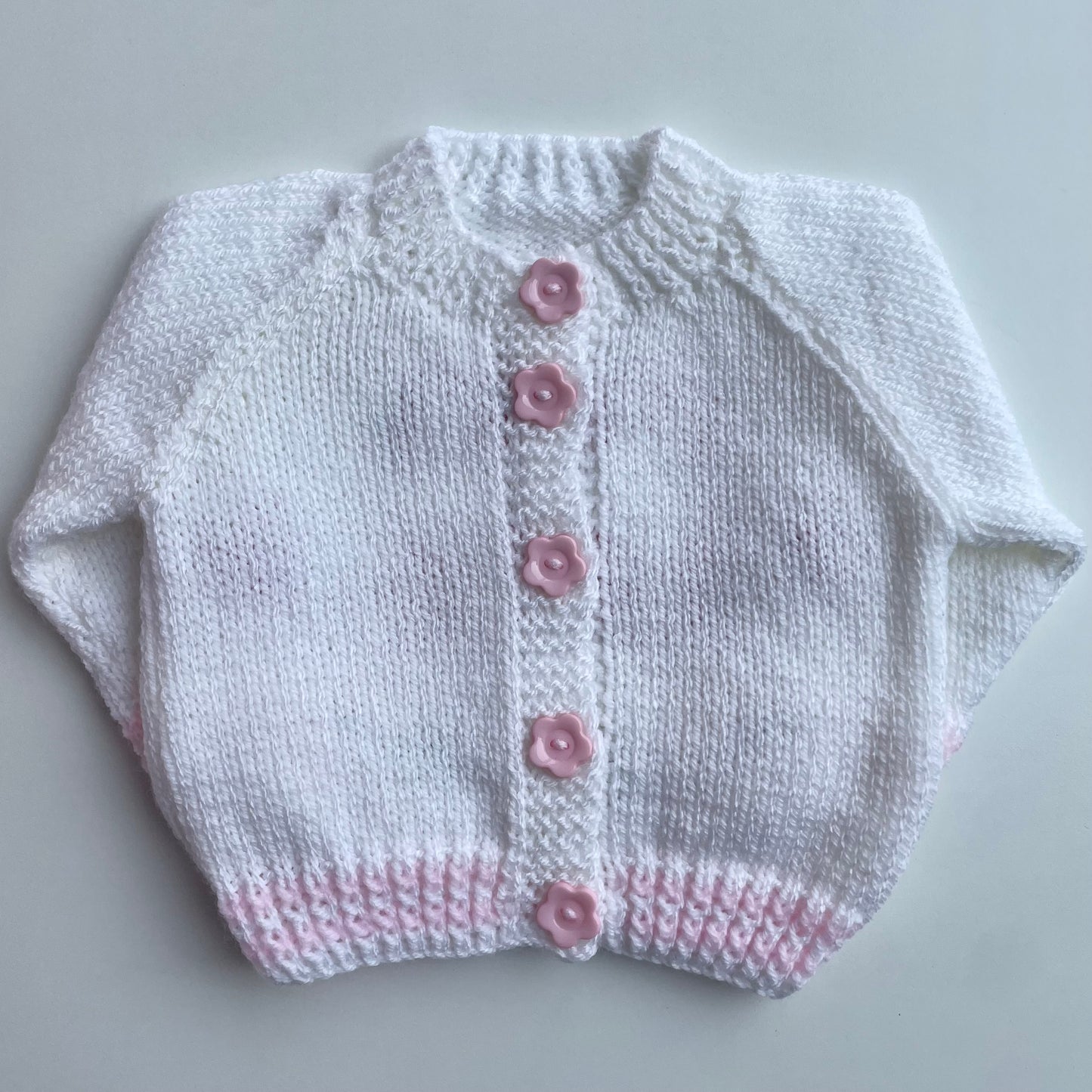 "Mon Bebe” Handmade Cardigan Size Approx 0-3 Months
