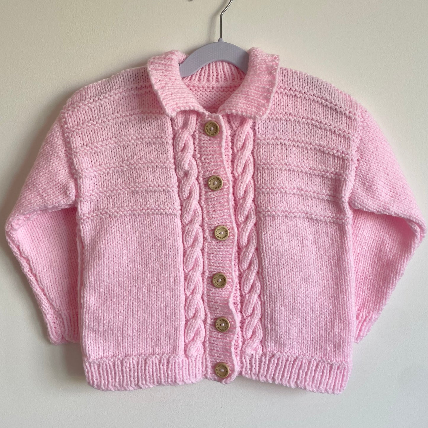 "SPICE Up You Life” Handmade Cardigan Size Approx 4-5 Years