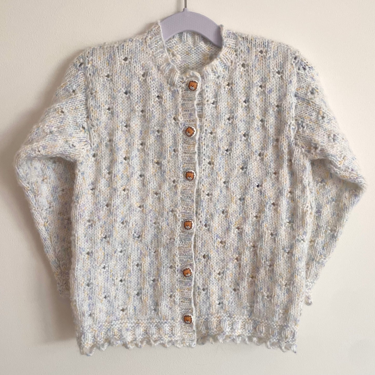 "Love To Dance" Handmade Cardigan Size Approx 2-4 Years