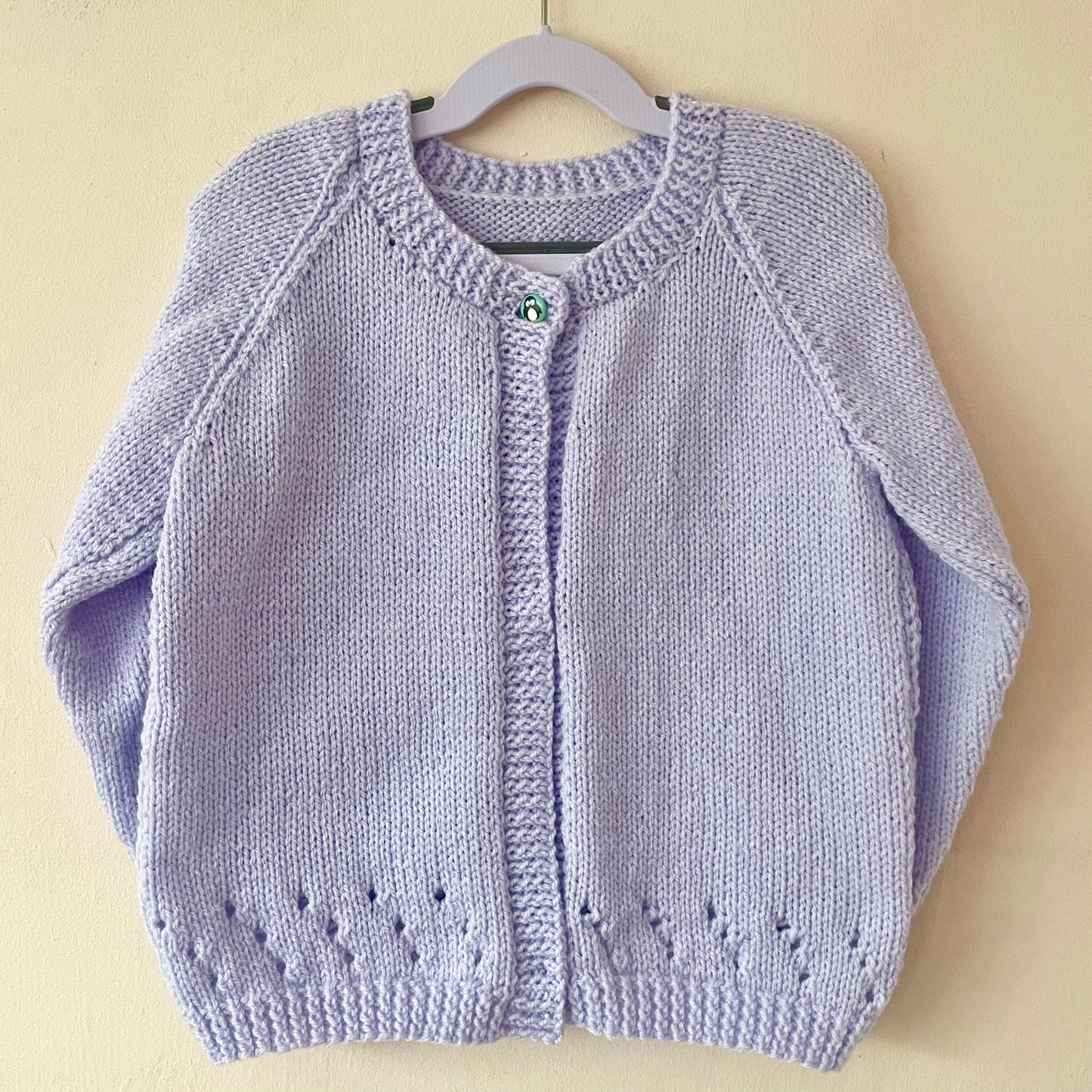"Ice Lolly Club” Handmade Cardigan Size Approx 4-6 Years