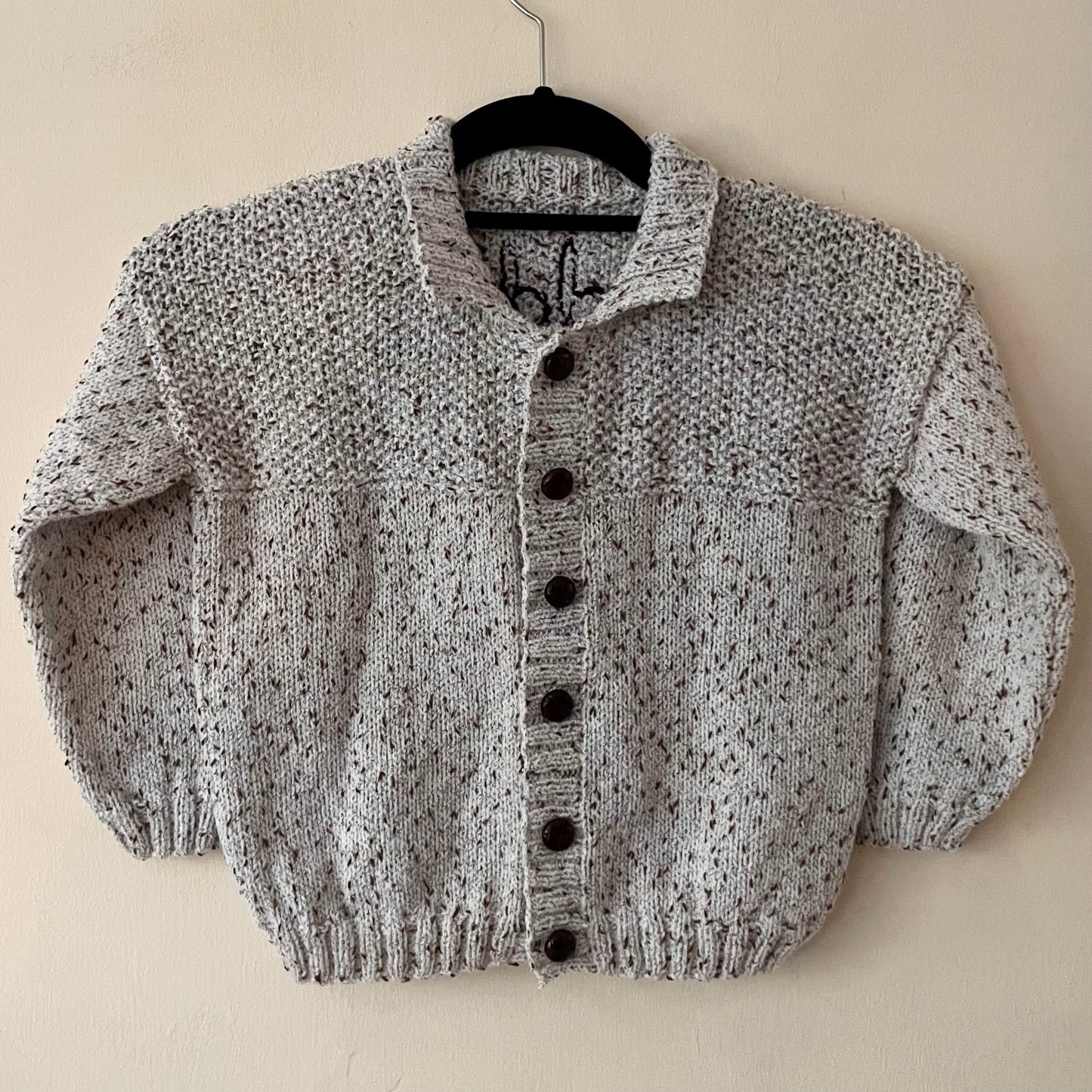 "Puddle Jumper" Handmade Cardigan Size Approx 5-6 Years