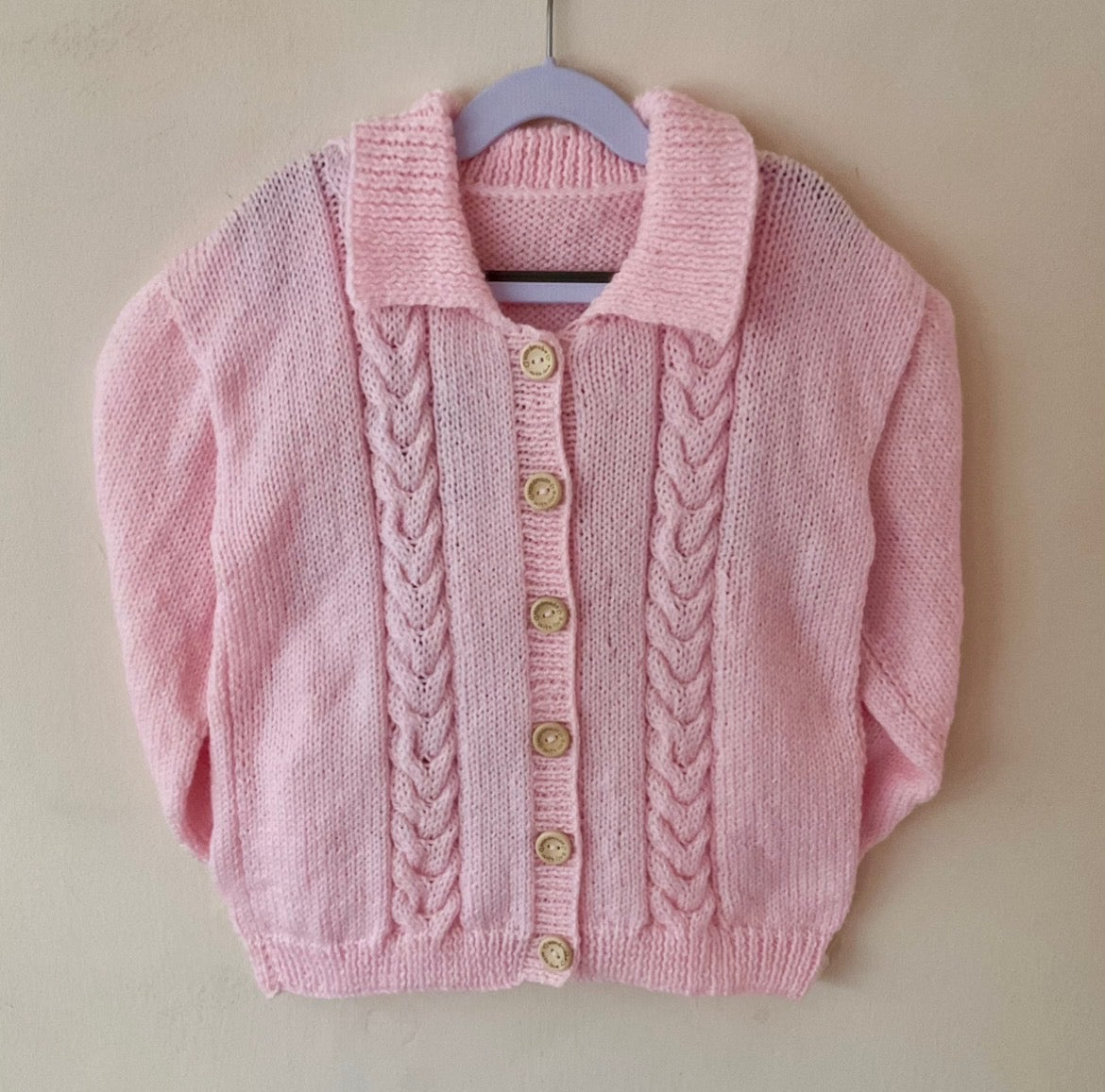 "Be Capy” Handmade Cardigan Size Approx 5-7 Years