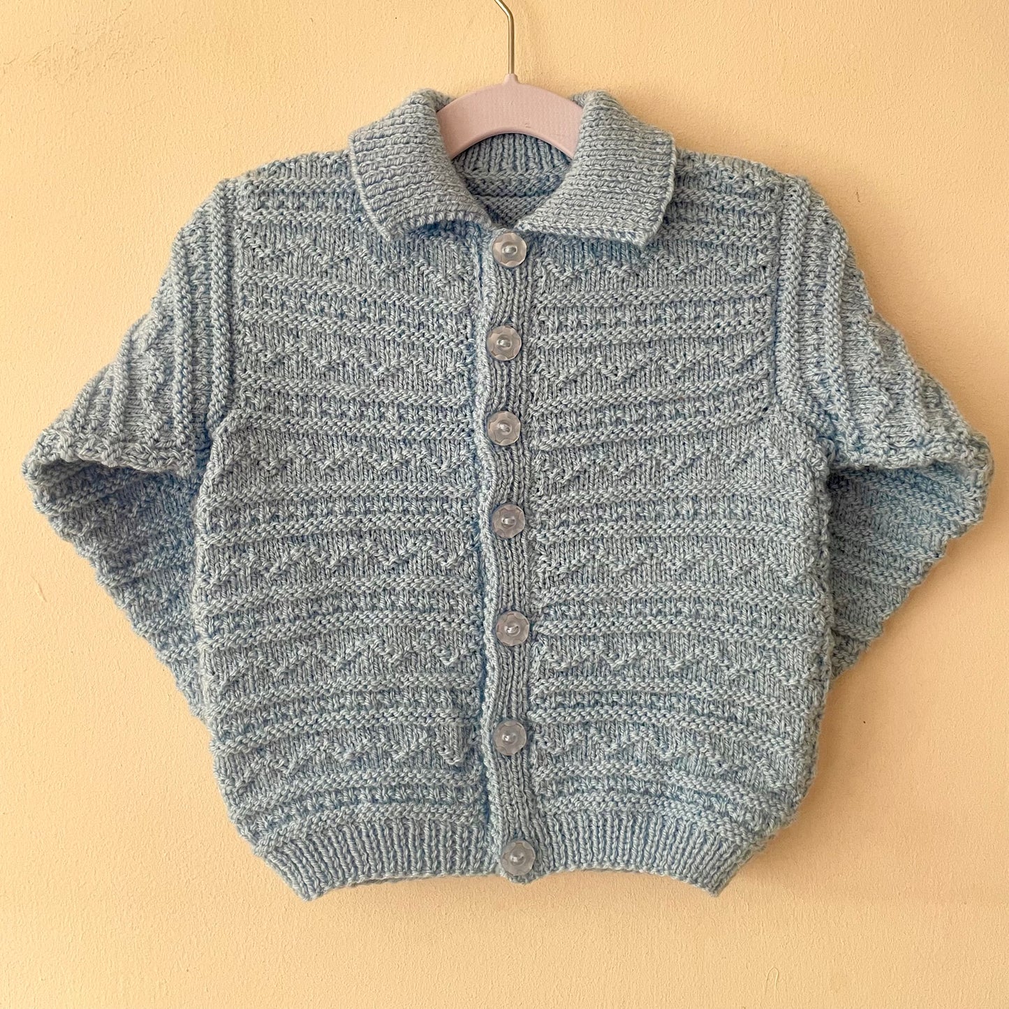 "Hi It's Me" Handmade Cardigan Size Approx 1.5-2.5 Years