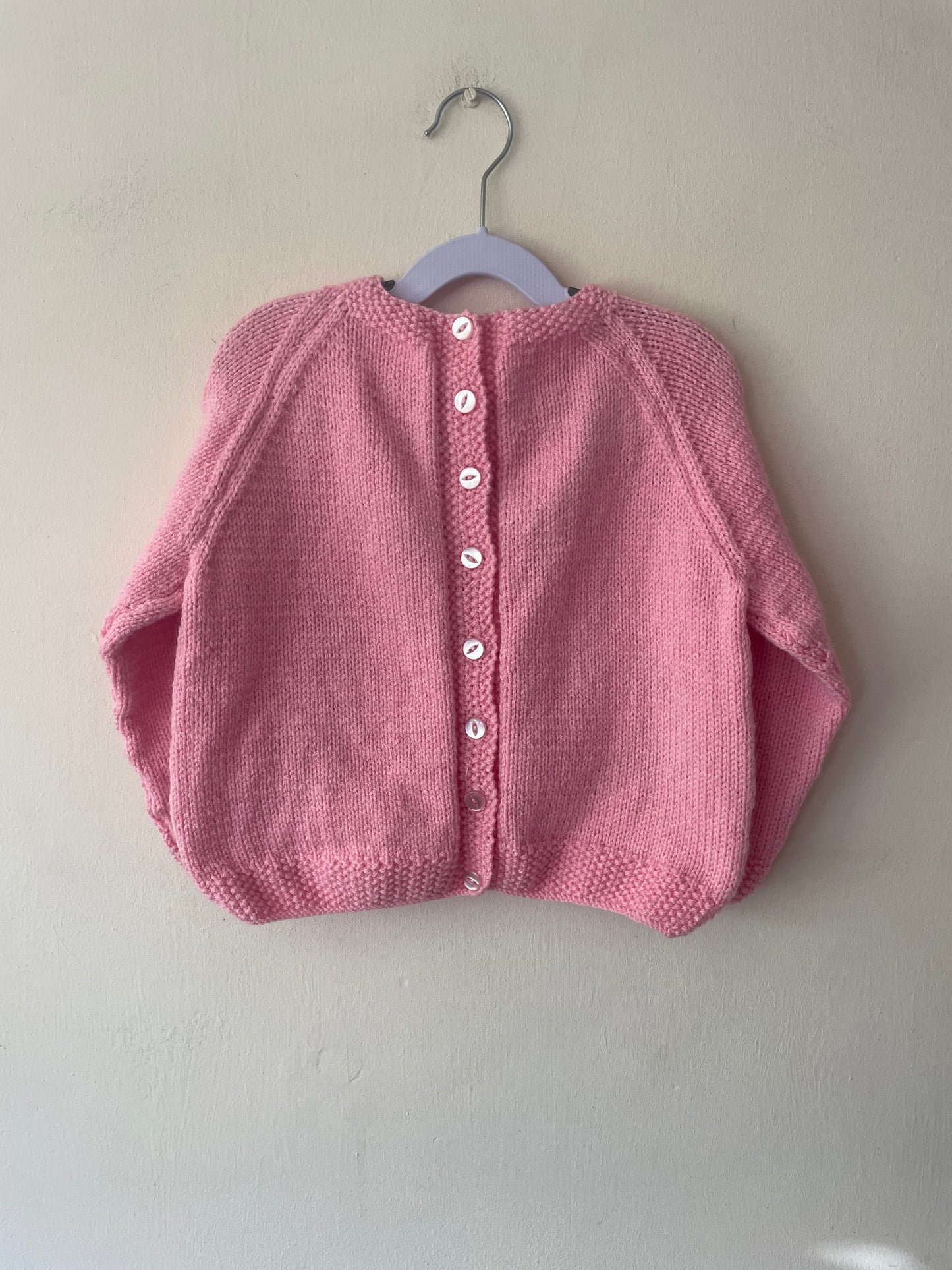 "Swan Lake" Handmade Cardigan Size Approx 3-5 Years