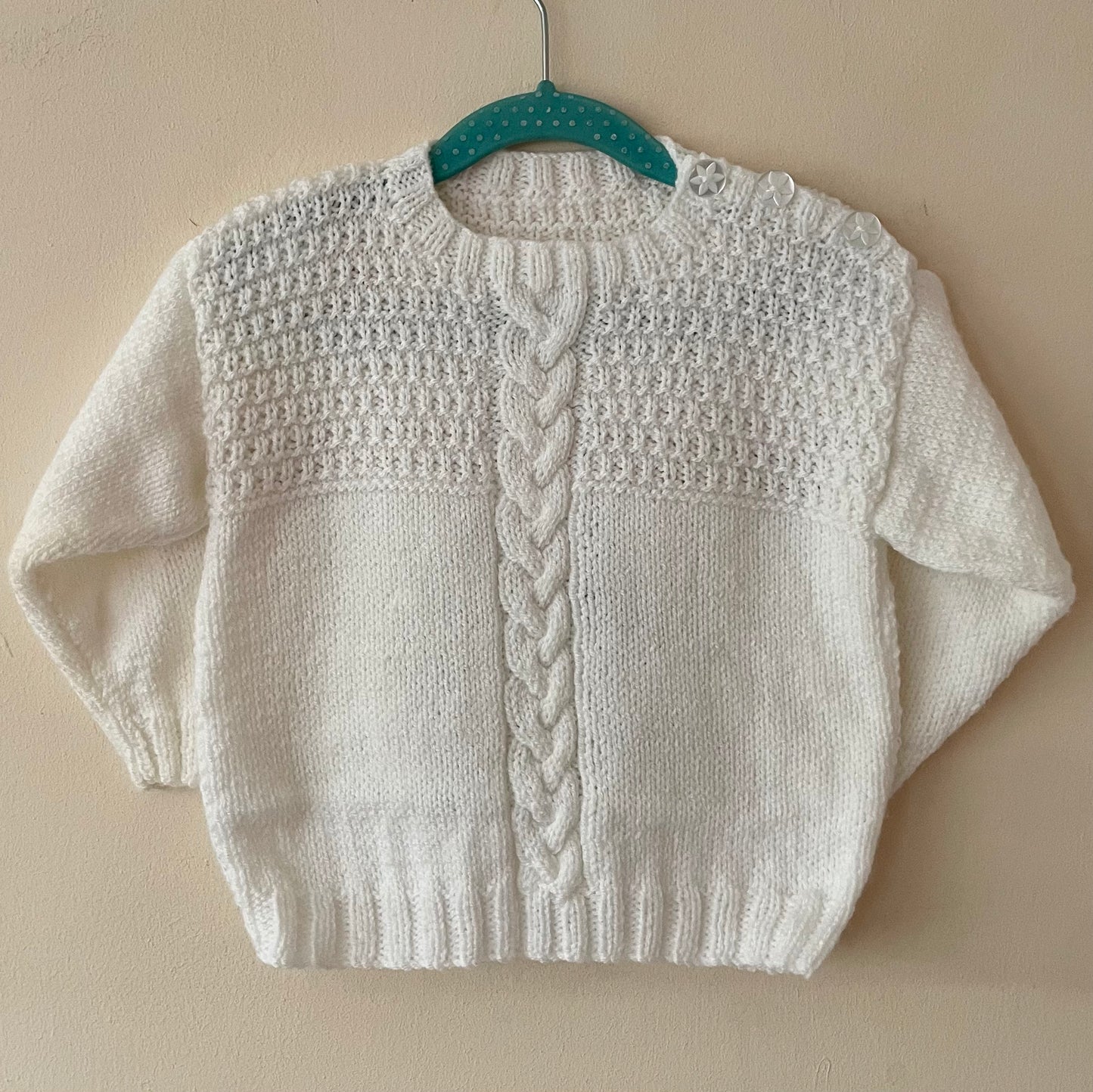 🎄Day 2🎄“Too Pud To Be True” Christmas Handmade Jumper Size Approx 2-3 Years