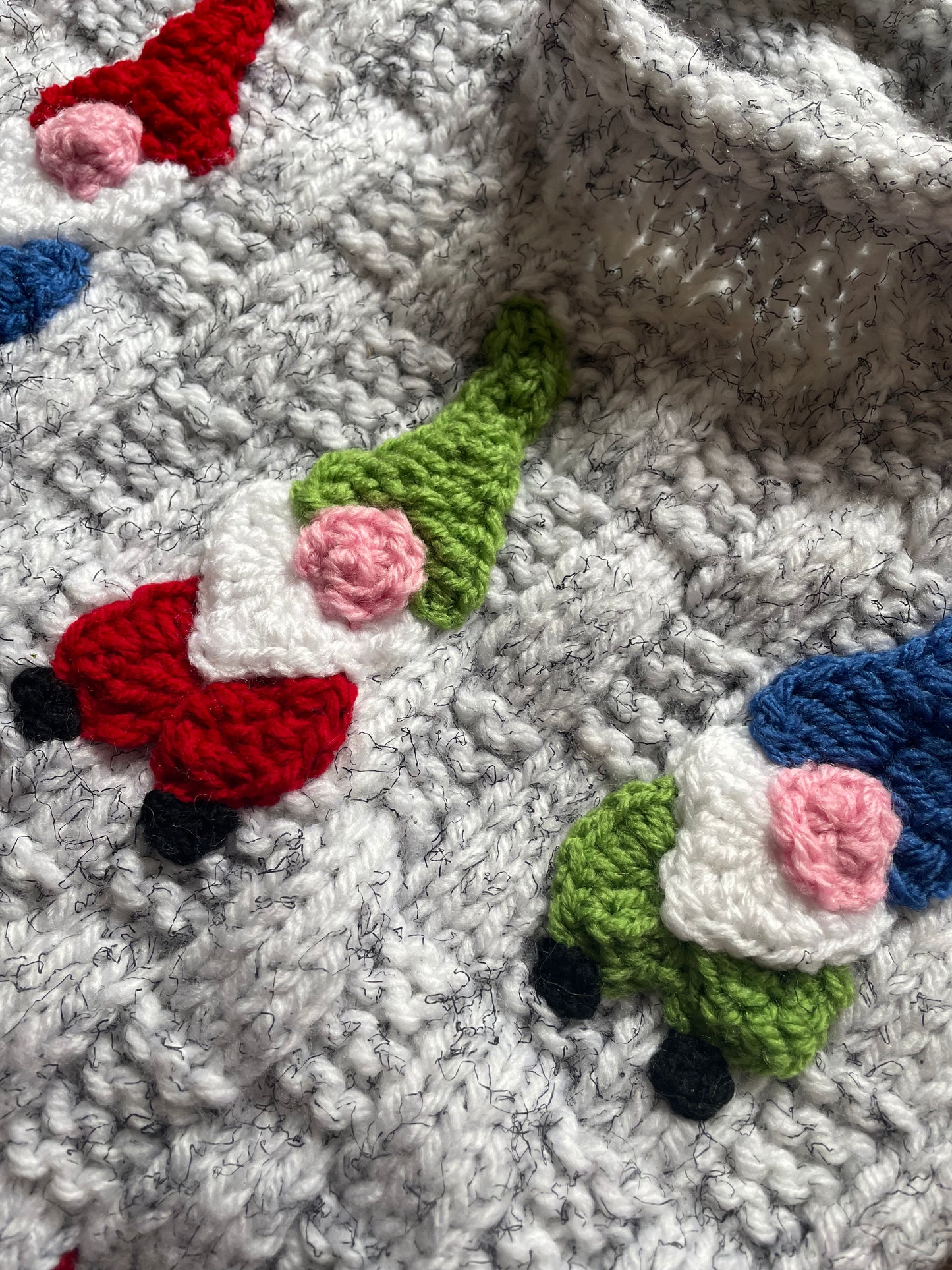 🎄Day 12🎄“HO HO HO” Christmas Handmade Jumper Size Approx 2-3 Years