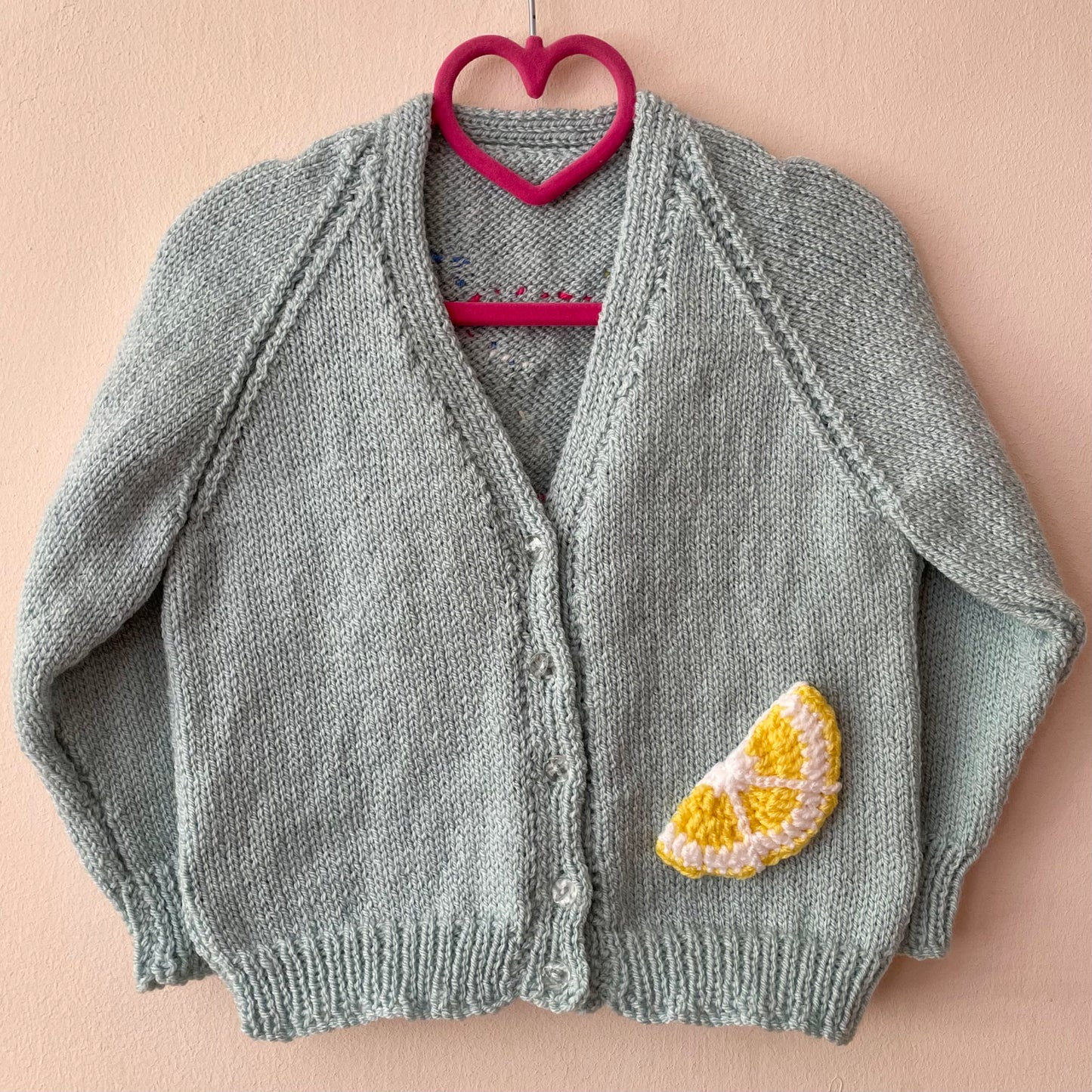 "Taste of Summer” Handmade Cardigan Size Approx 2-3 Years