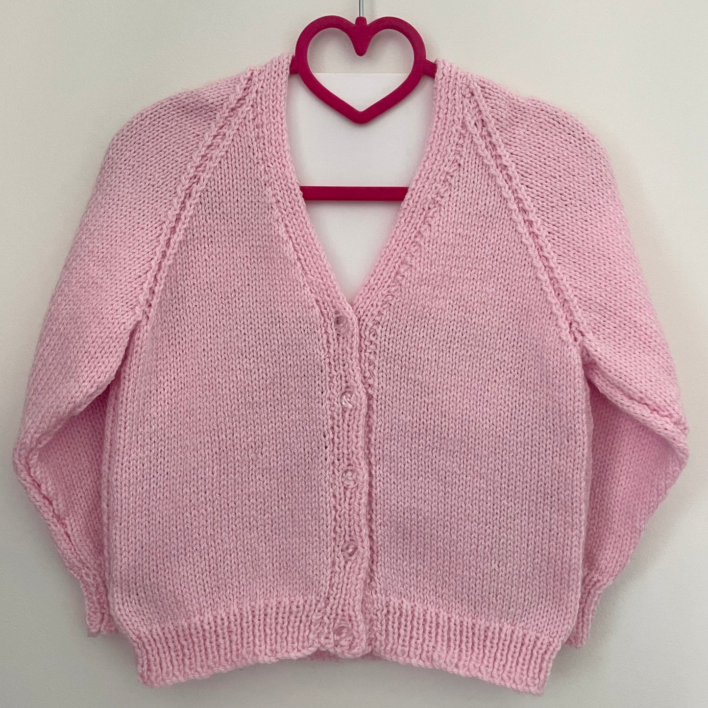 "Enchanted" Handmade Cardigan Size Approx 2-3 Years