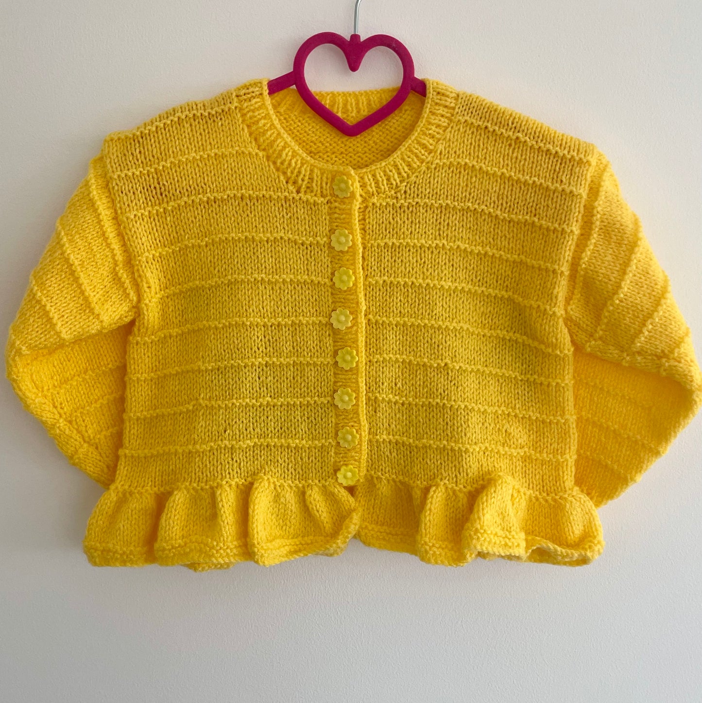 “One In A Melon” Handmade Cardigan Size Approx 3-4 Years