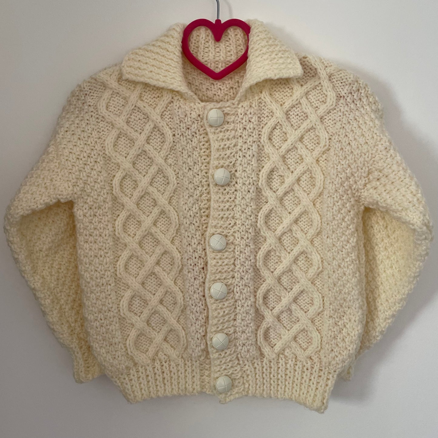 🎄Day 7🎄“Hot Chocolate Club” Handmade Christmas Cardigan Size Approx 4-5 Years