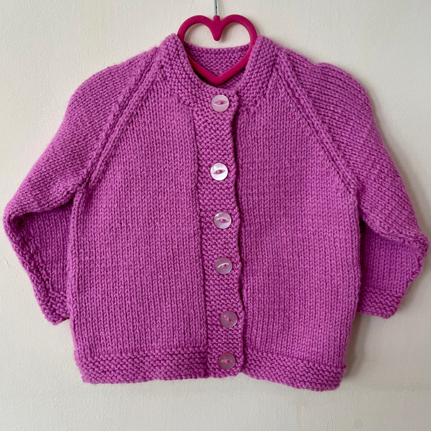 “Beary Cute” Panda Handmade Cardigan Size Approx 2-3 Years