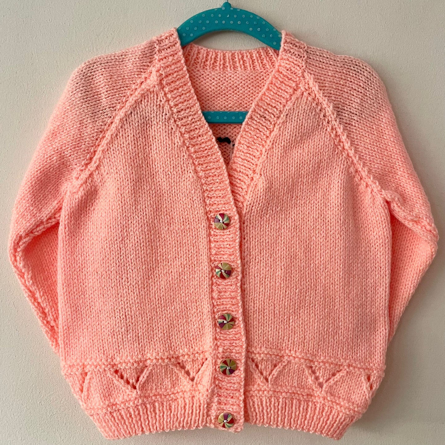 "Go Bananas” Handmade Cardigan Size Approx 2-3 Years