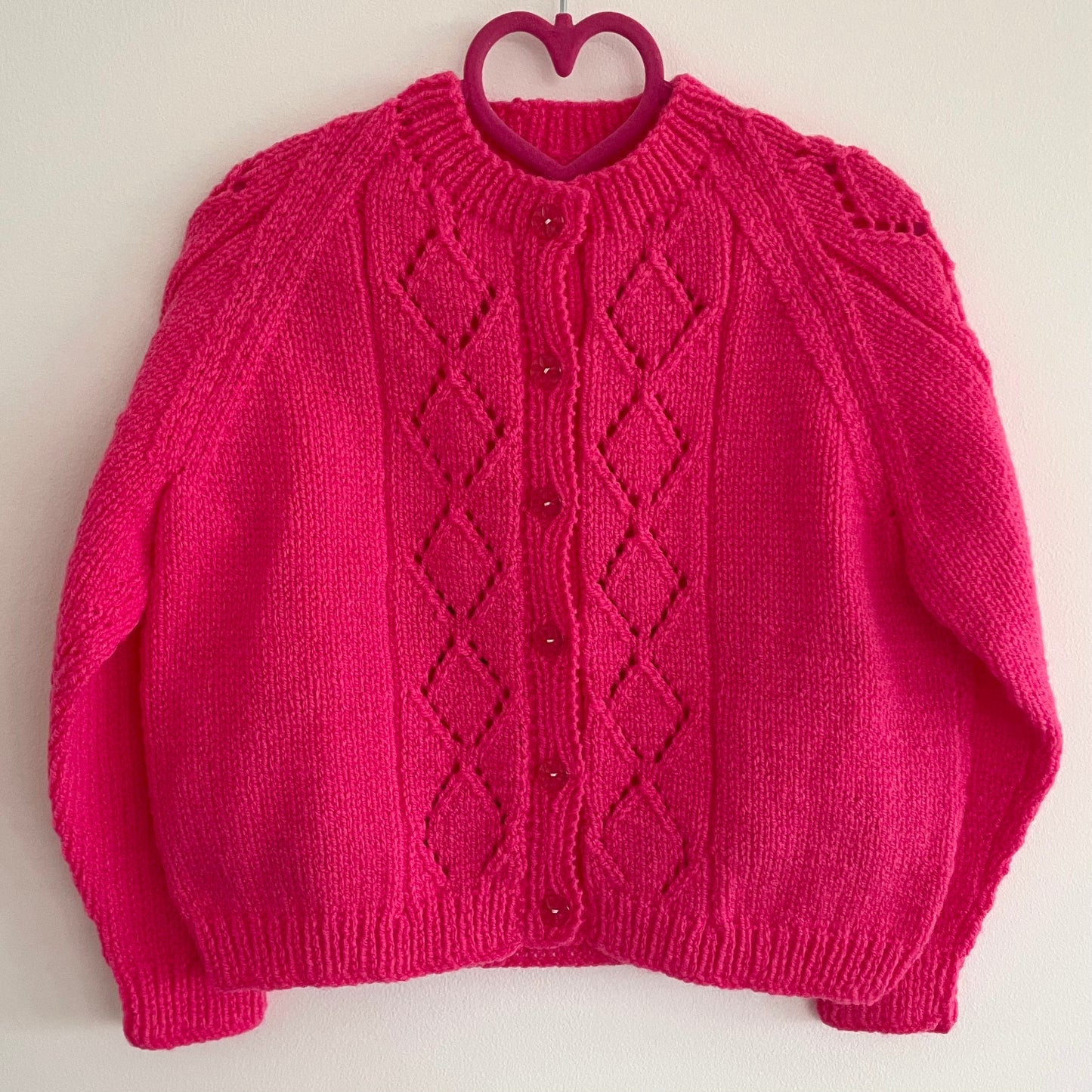 “Make Waves” Mermaid Handmade Cardigan Size Approx 4-6 Years