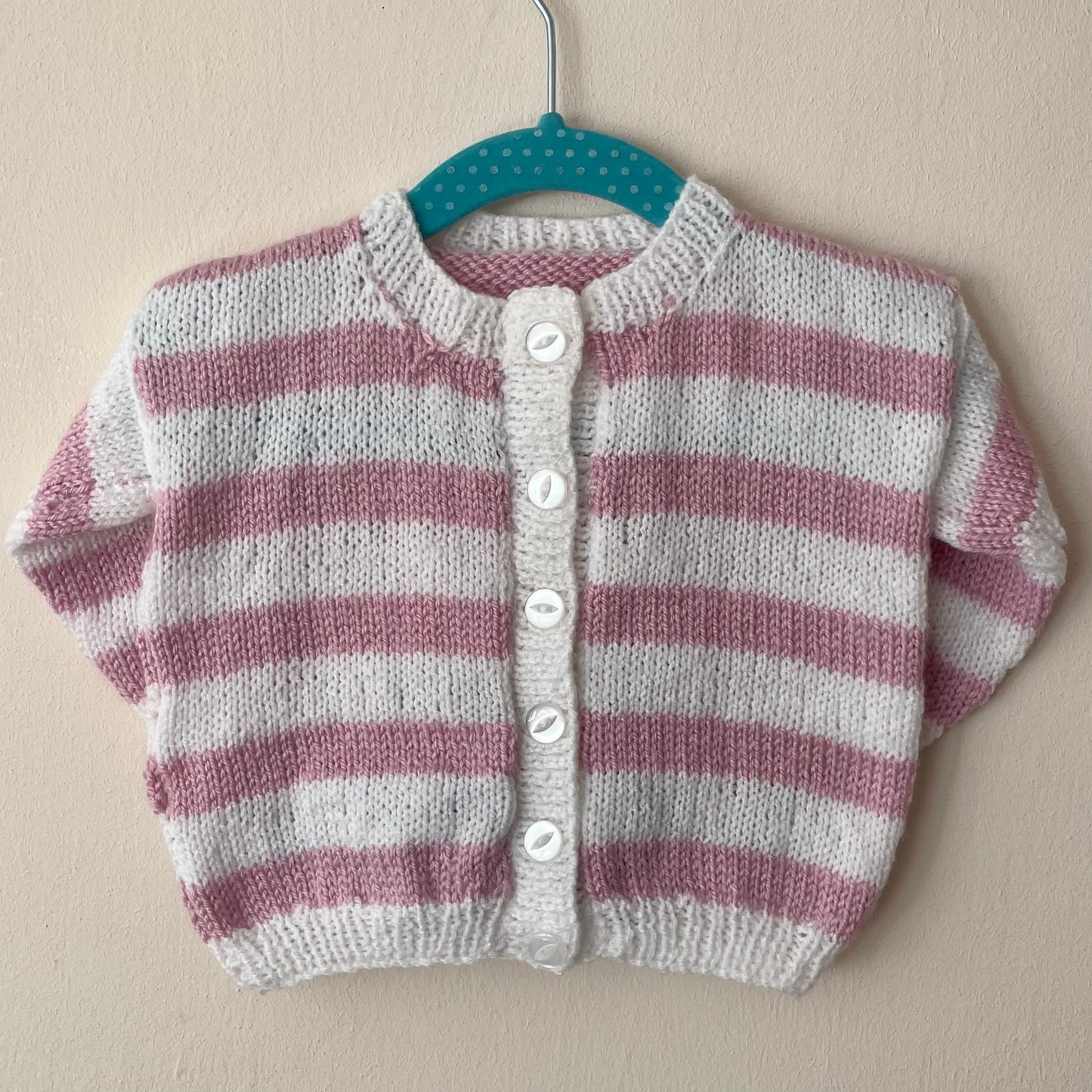 "My Sunshine” Handmade Cardigan Size Approx 6-12 months
