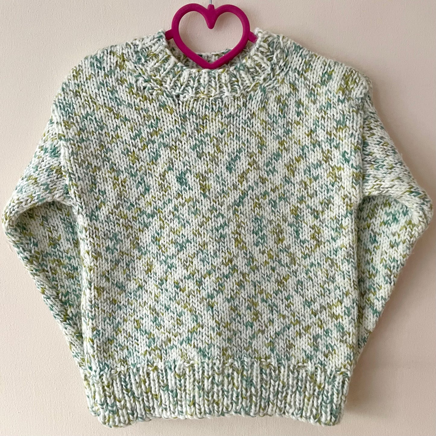 “Sugar and Spice” Handmade Gingerbread Christmas Jumper Size Approx 3-4 Years