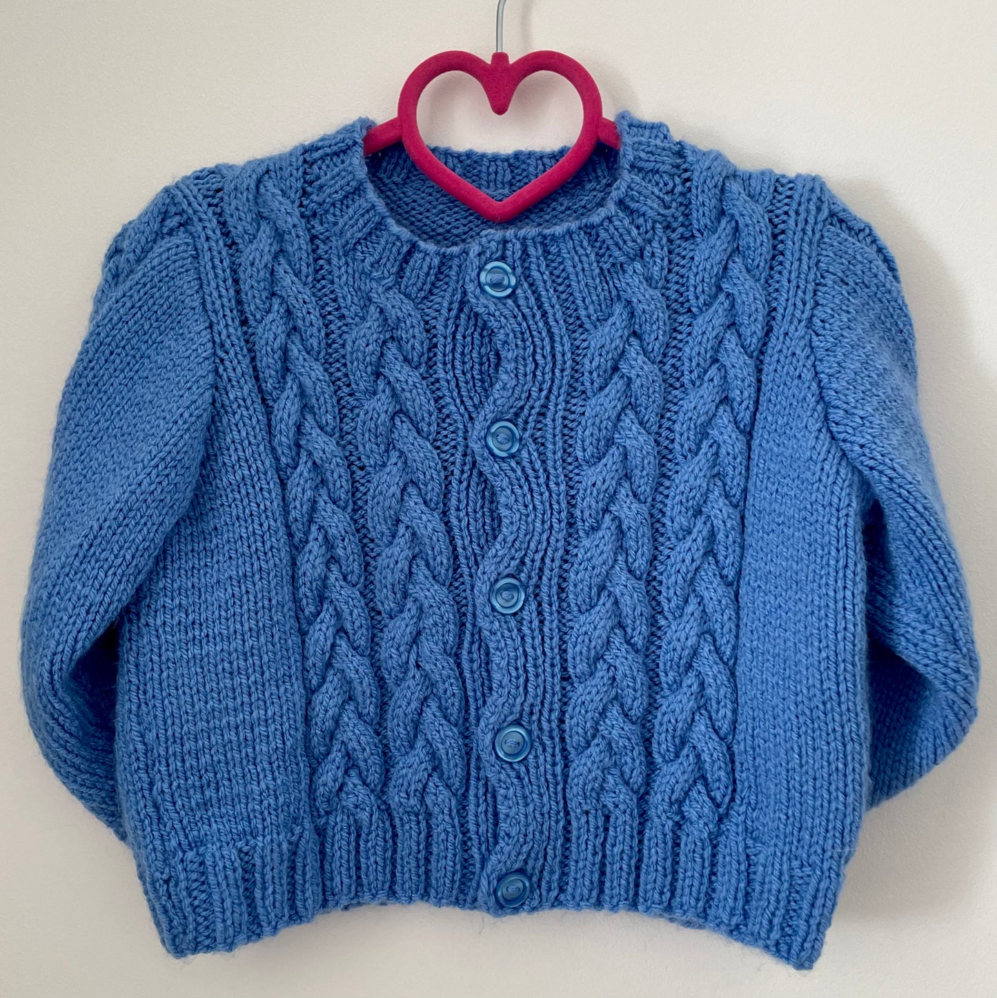 "Quack” Handmade Cardigan Size Approx 2-3 Years