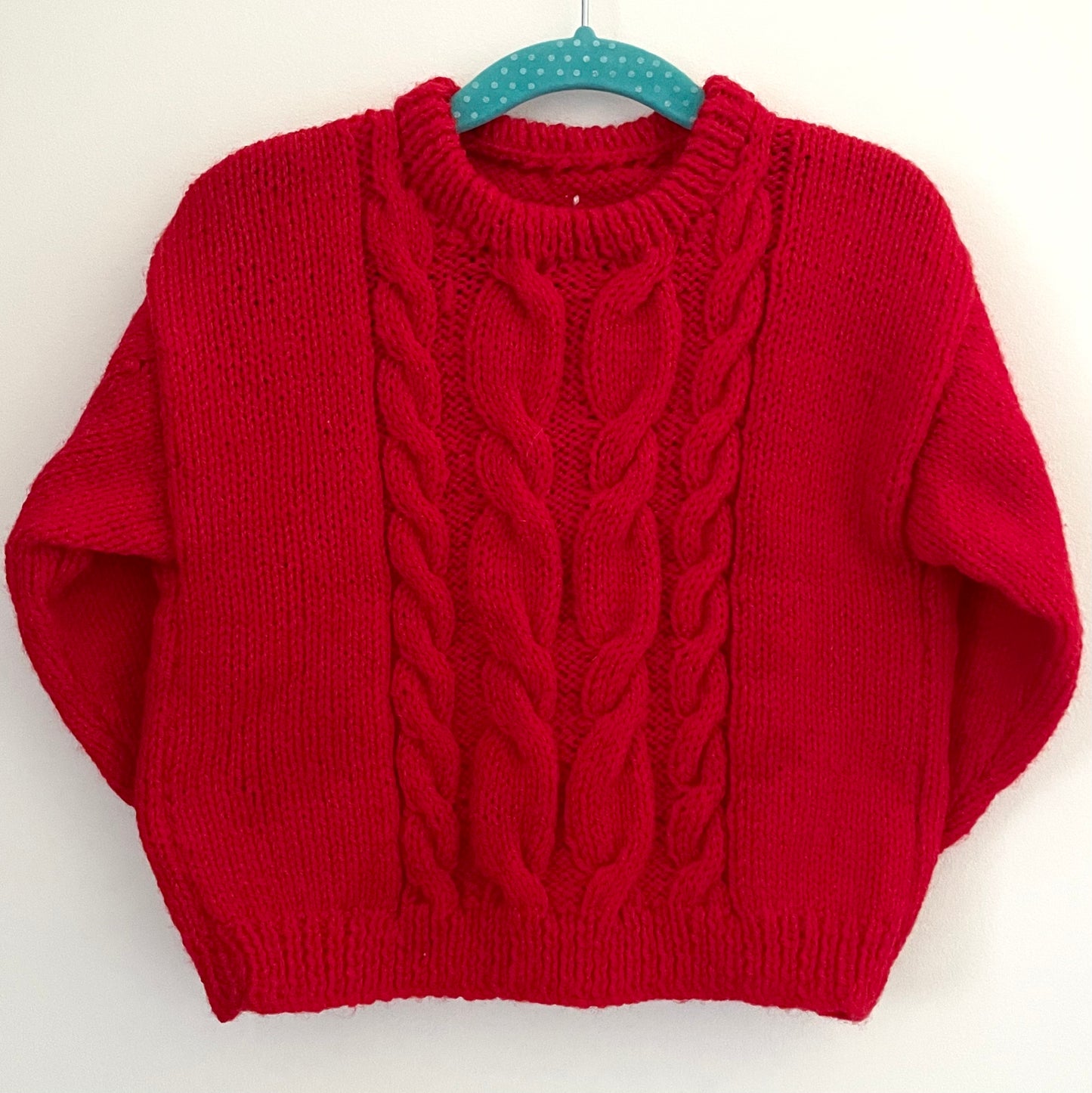 “Season of Joy” Christmas Handmade Jumper Size Approx 2-3 Years