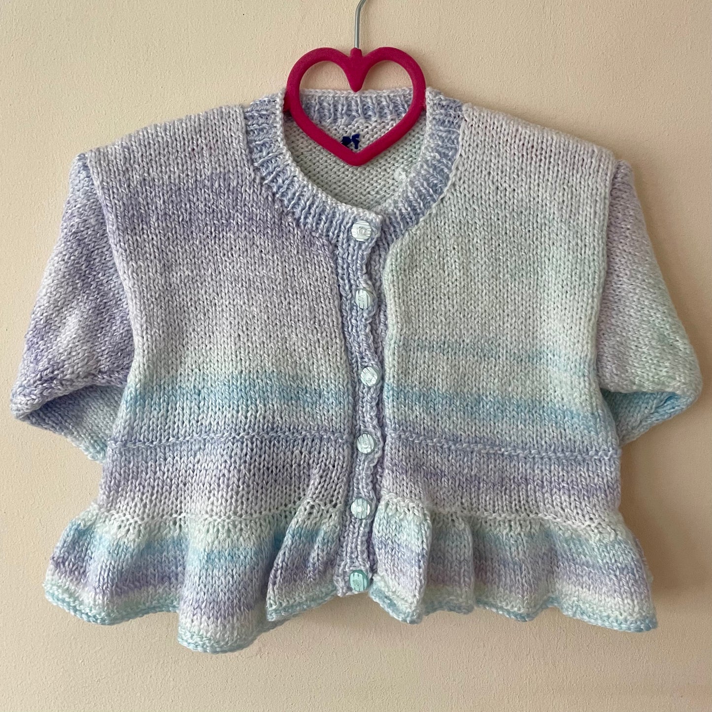 “Quack” Rubber Duck Handmade Cardigan Size Approx 2-3 Years