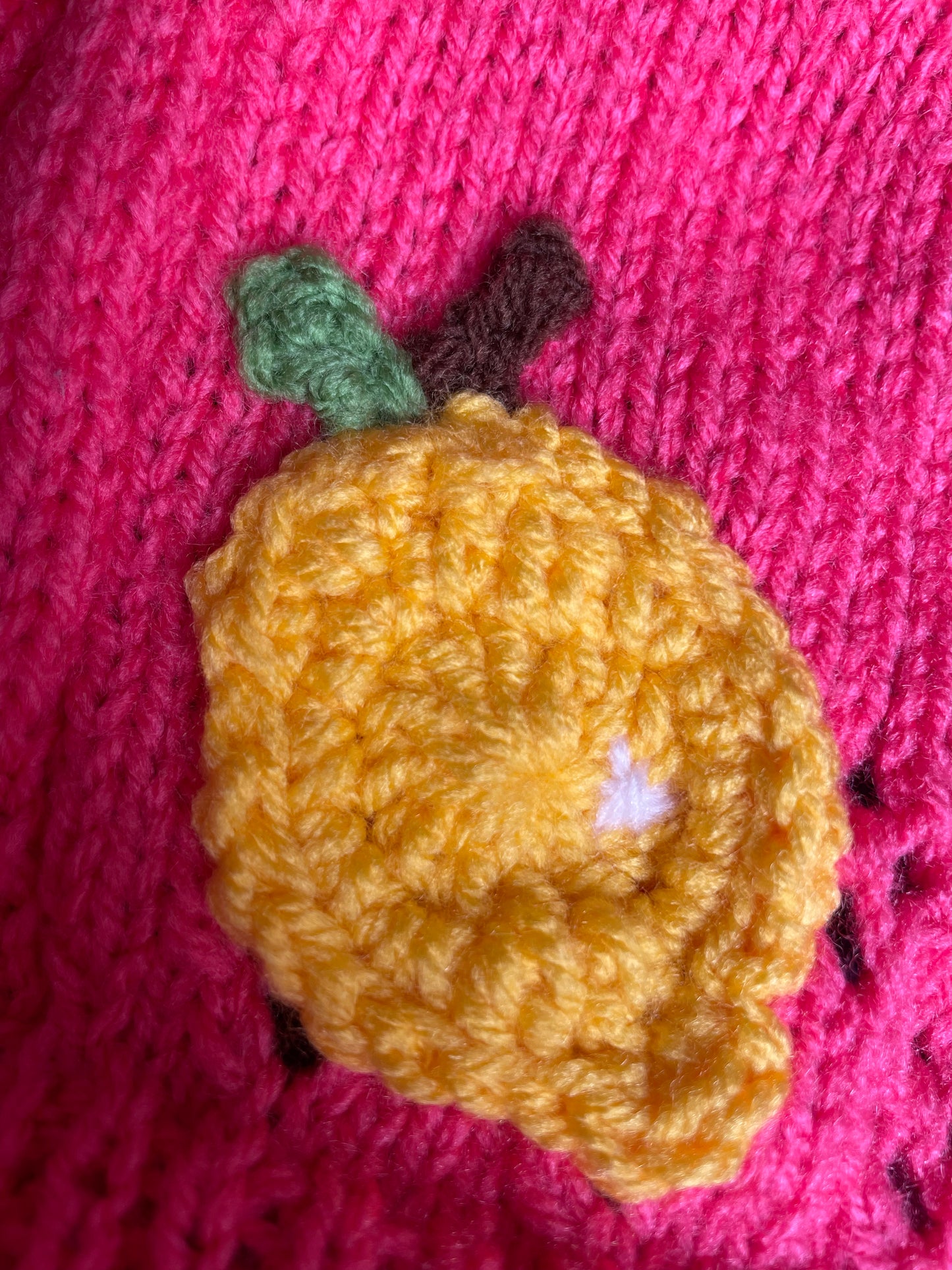 “Squeeze The Day” Lemons Handmade Cardigan Size Approx 2-3 Years