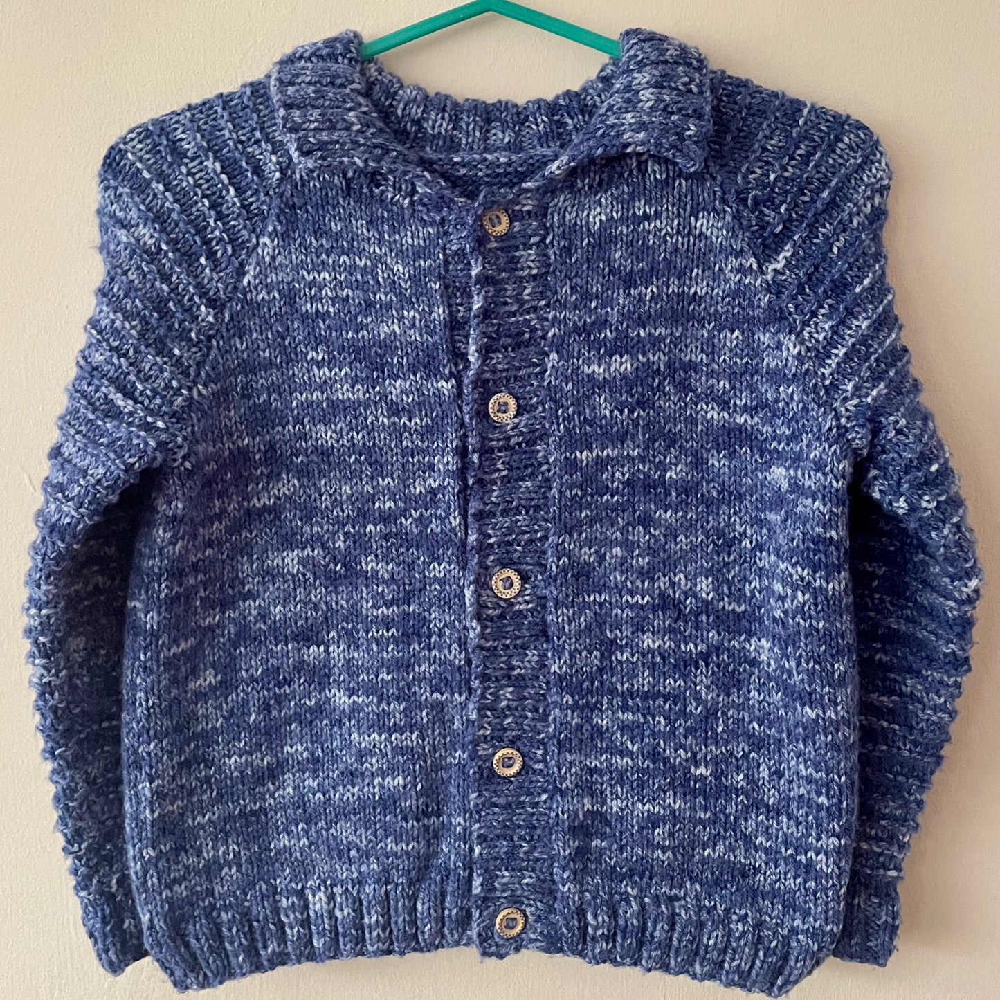 "Dance To Your Own Beat” Handmade Cardigan Size Approx 4-6 Years