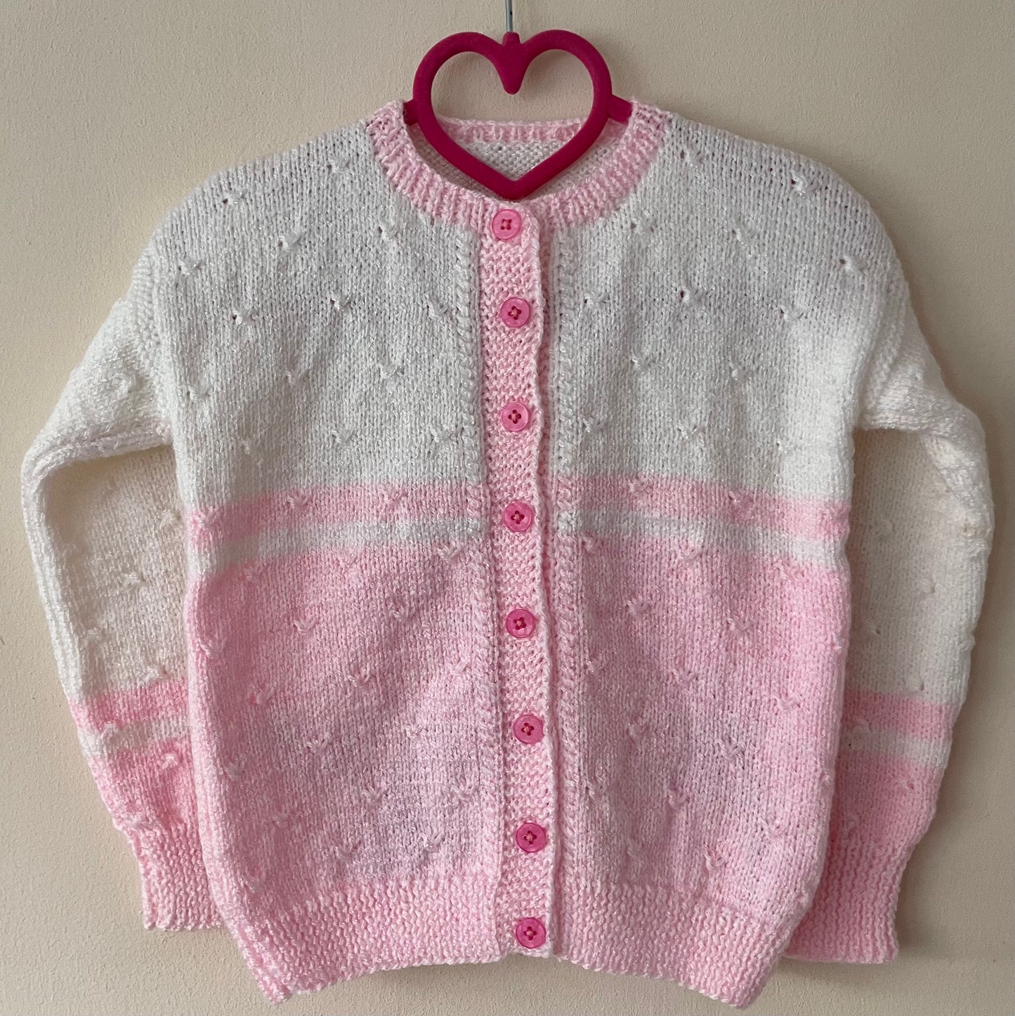 “Ice Cream Club” Handmade Cardigan Size Approx 2-3 Years