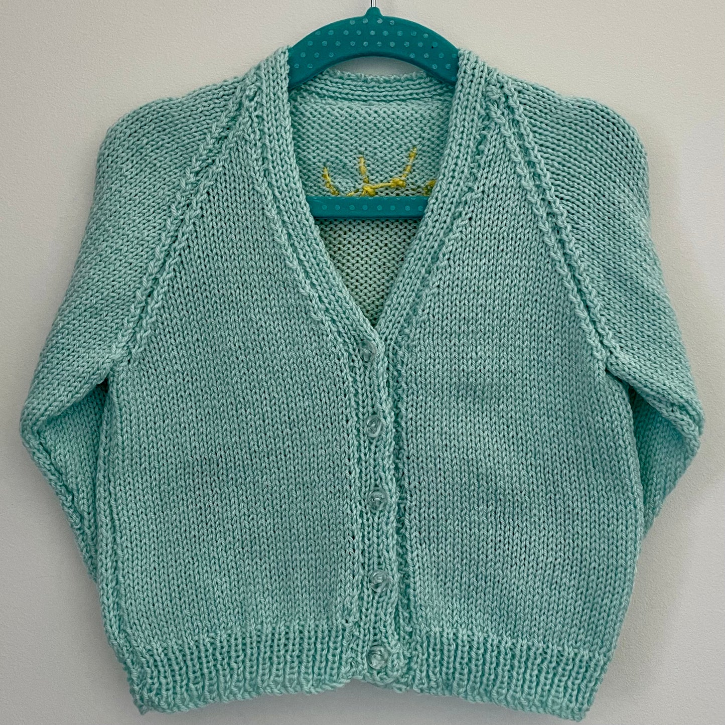 "Le Soleil” Handmade Cardigan Size Approx 1-2 Years