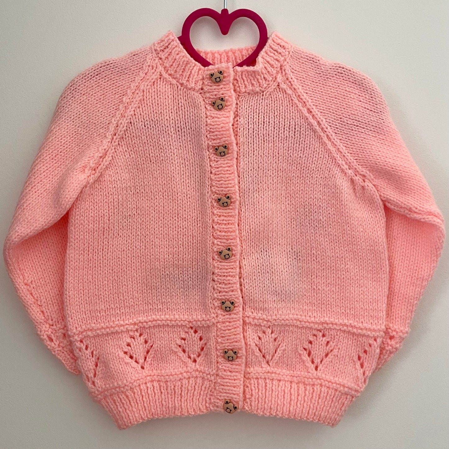 "Bloom” Handmade Cardigan Size Approx 2-3 Years