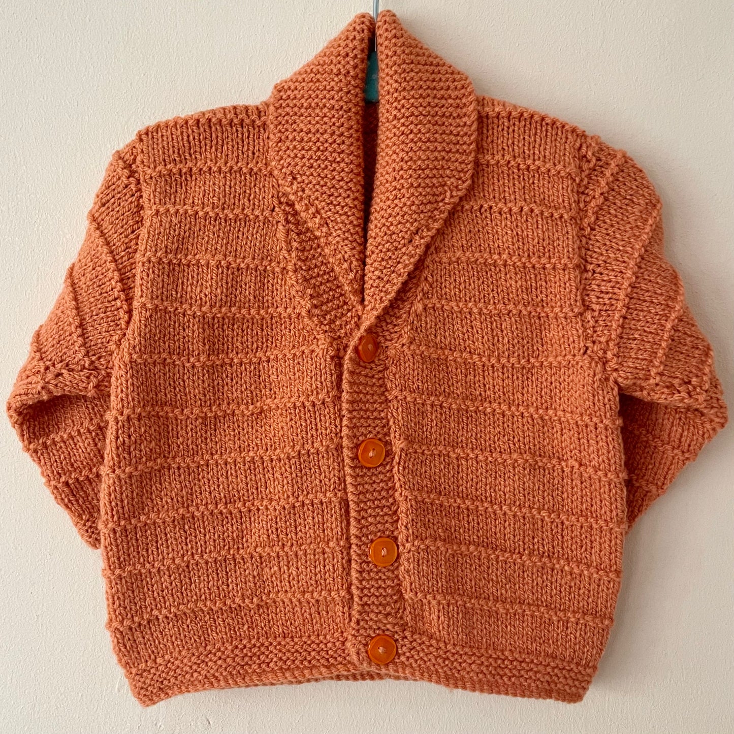 “Cute As Can Bee” Bees Handmade Cardigan Size Approx 12-18 months