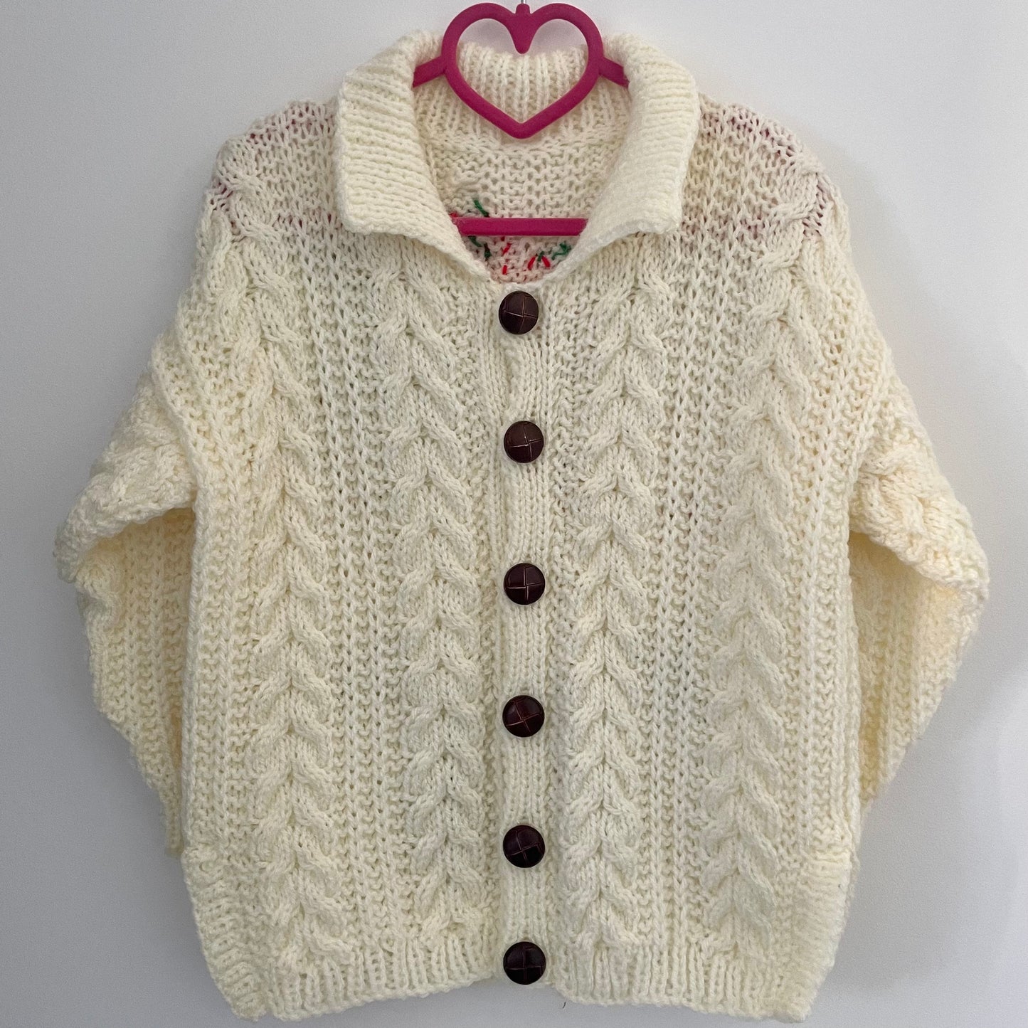 “Brunch Club” Handmade Cardigan Size Approx 5-6 Years
