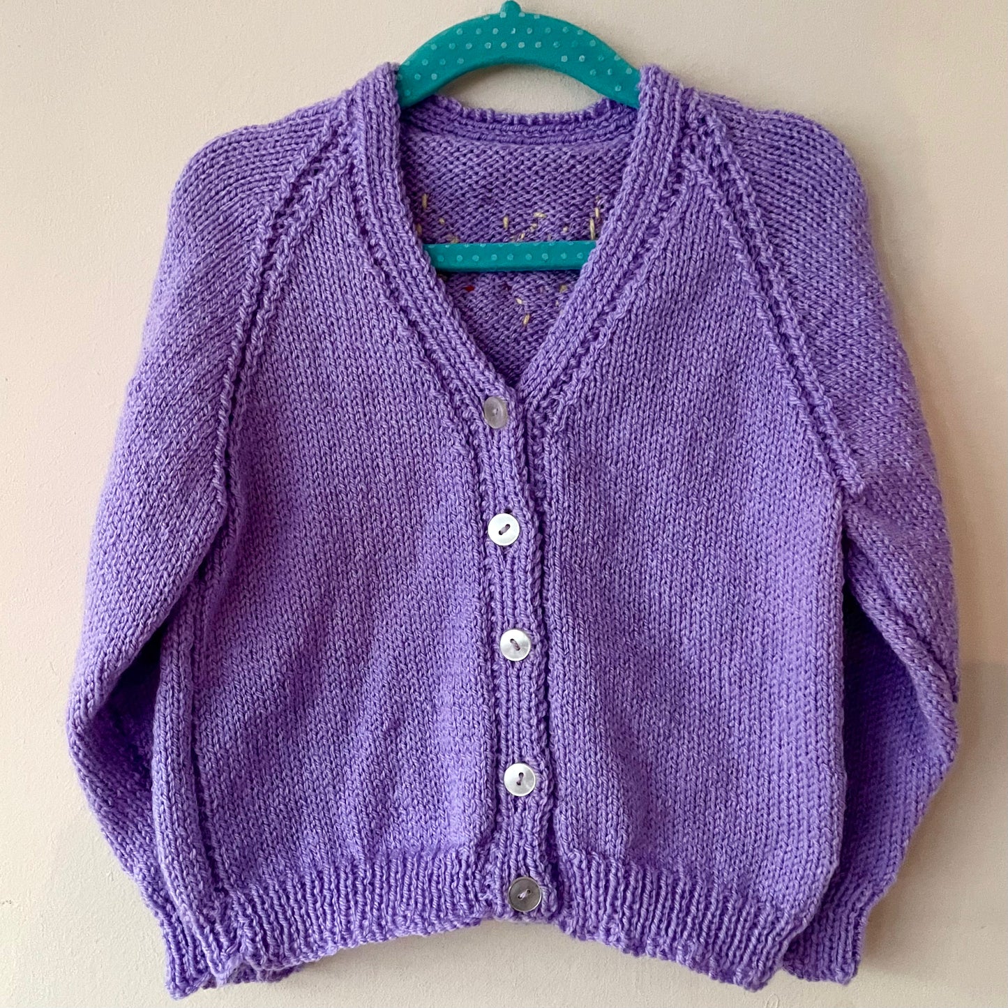 “Fries Before Guys” Handmade Cardigan Size Approx 2-3 Years