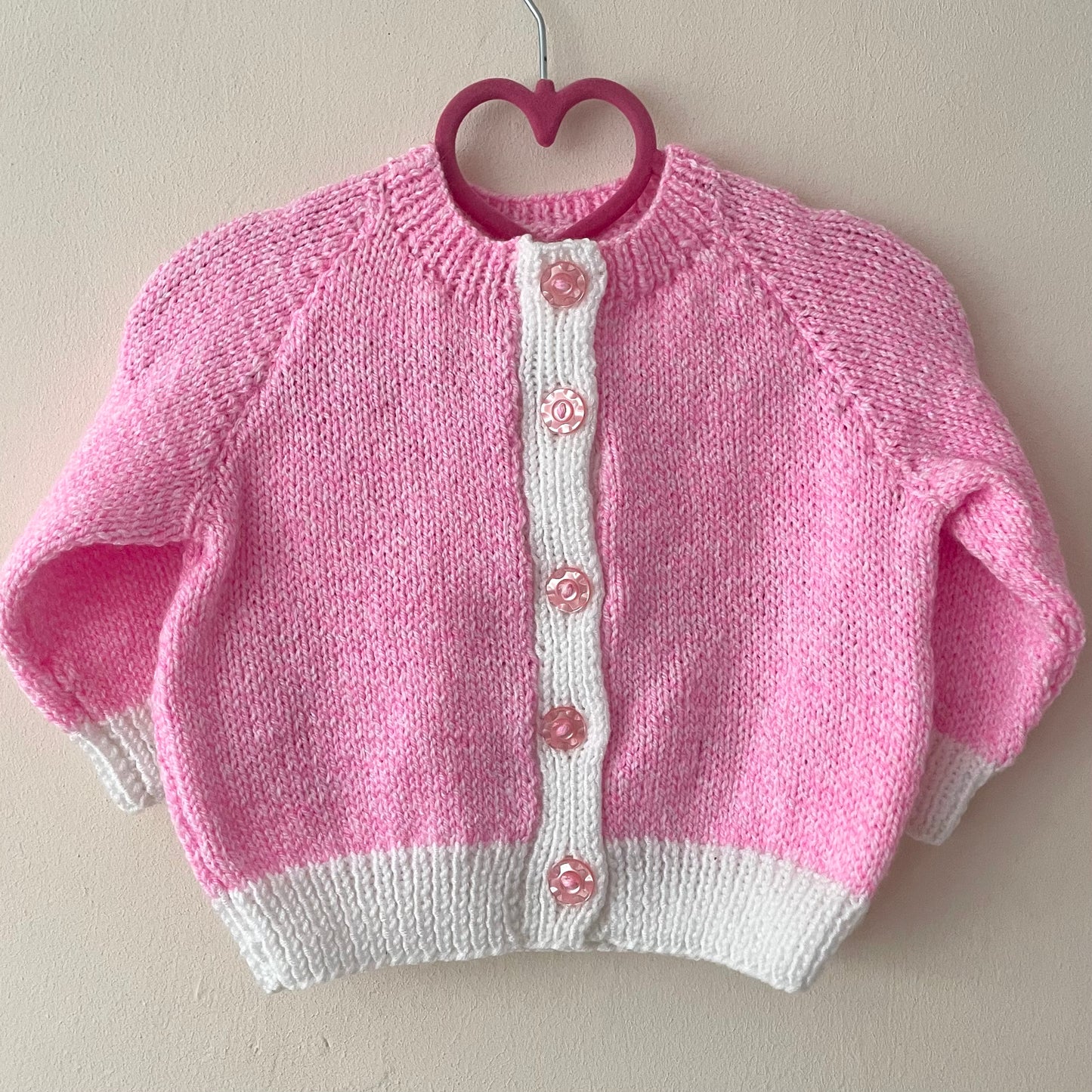 "Donut Worry” Handmade Cardigan Size Approx 1-2 Years
