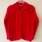 "Jingle Bell Rock" Handmade Cardigan Size Approx 2-3 Years